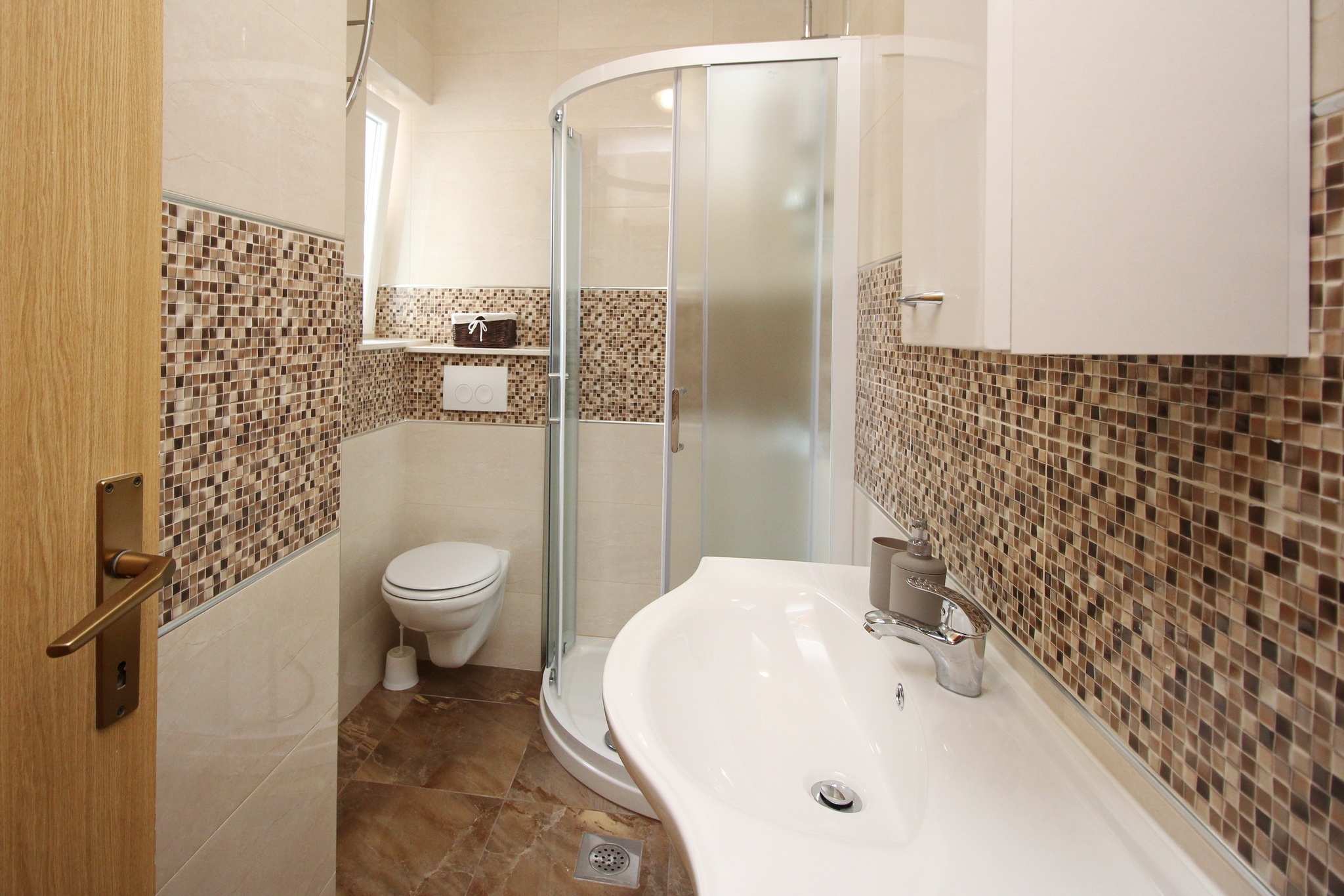 Two bedroom apartment with terrace Baška, Krk  A-a