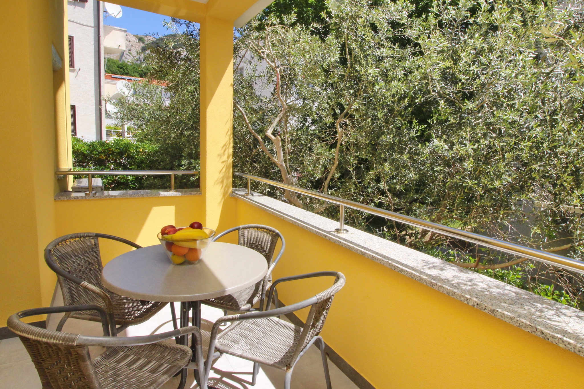 Two bedroom apartment with terrace Baška, Krk  A-a