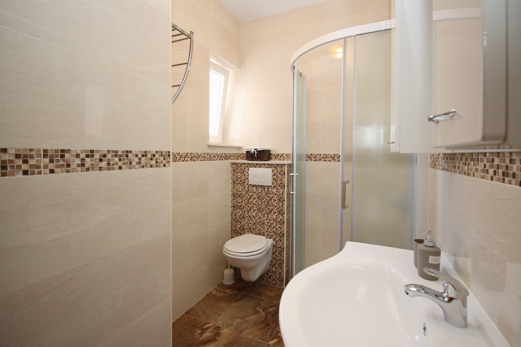 Two bedroom apartment with terrace Baška, Krk  A-d