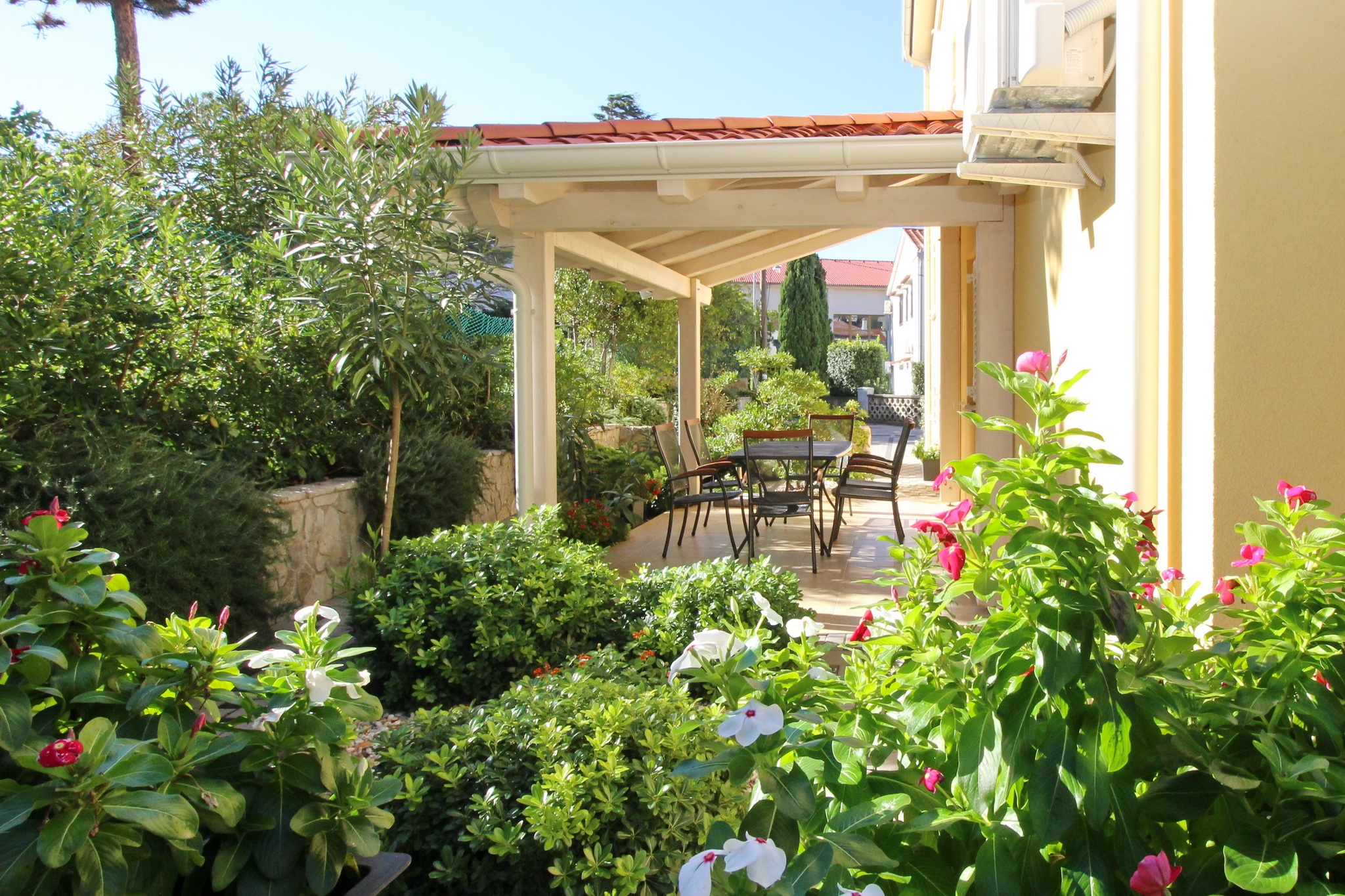 Two bedroom apartment with terrace Baška, Krk (A-18733-a)