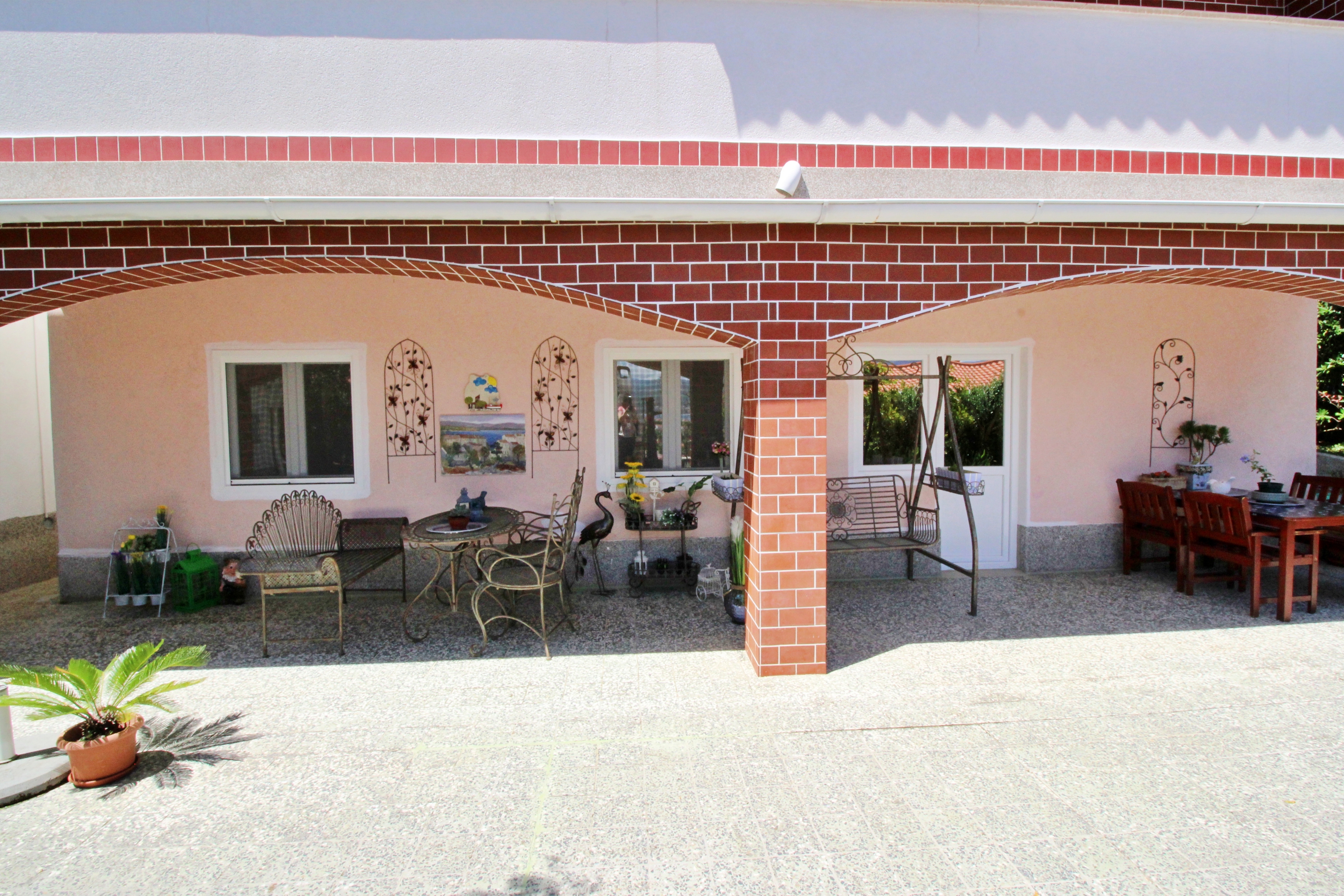Two bedroom apartment with terrace and sea view Šilo, Krk  A-a