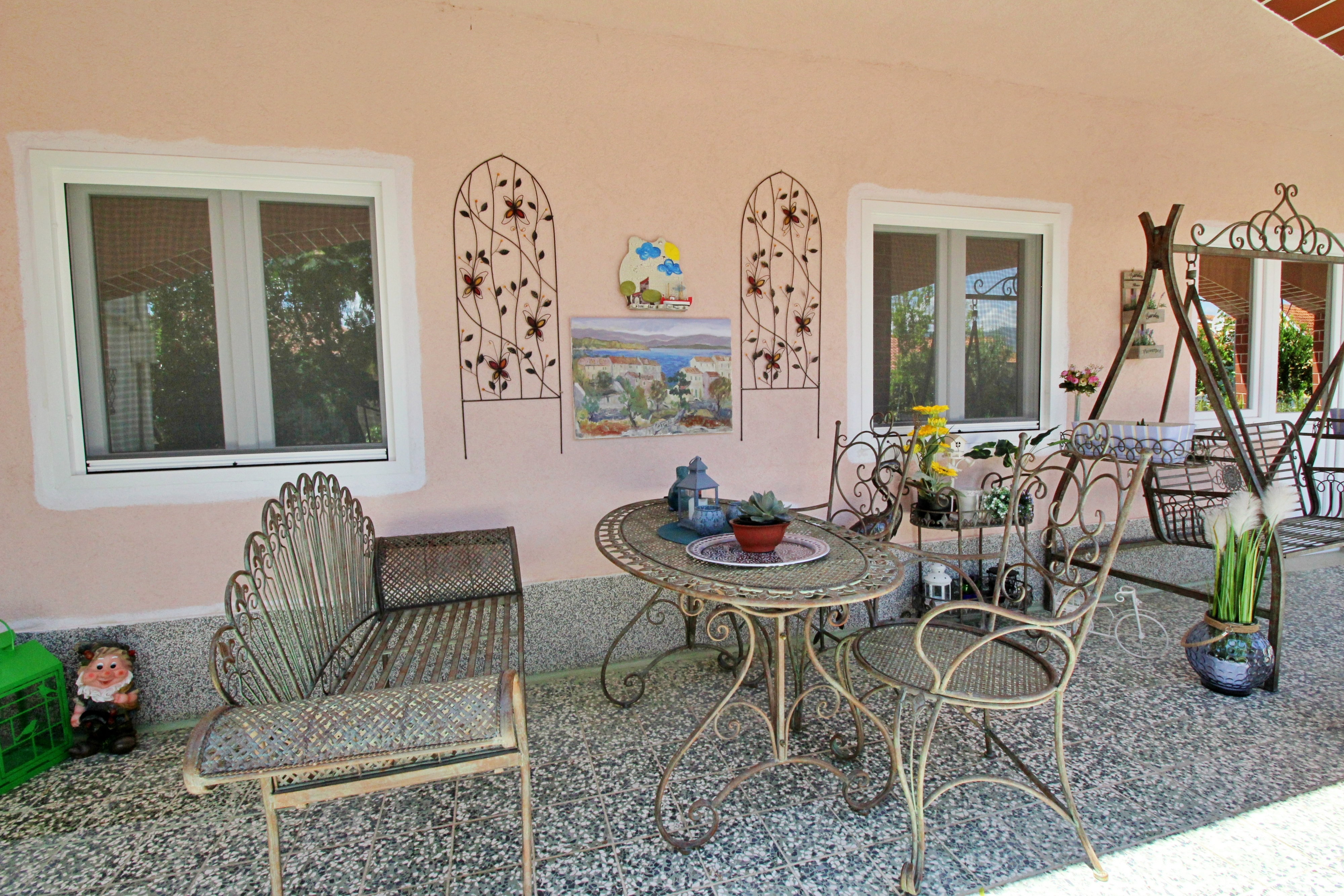 Two bedroom apartment with terrace and sea view Šilo, Krk  A-a