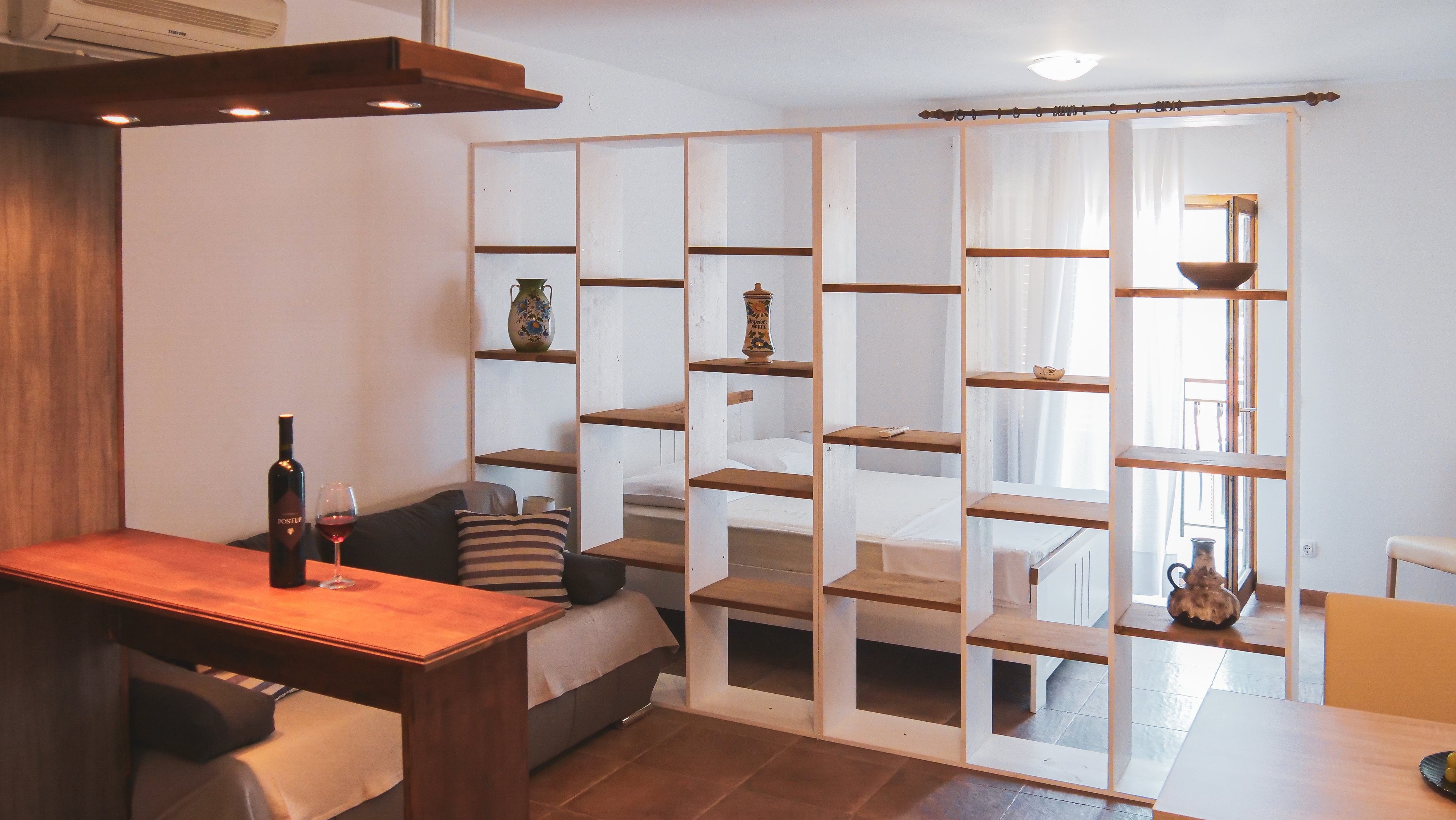 One bedroom apartment with balcony and sea view Sevid, Trogir  A-a