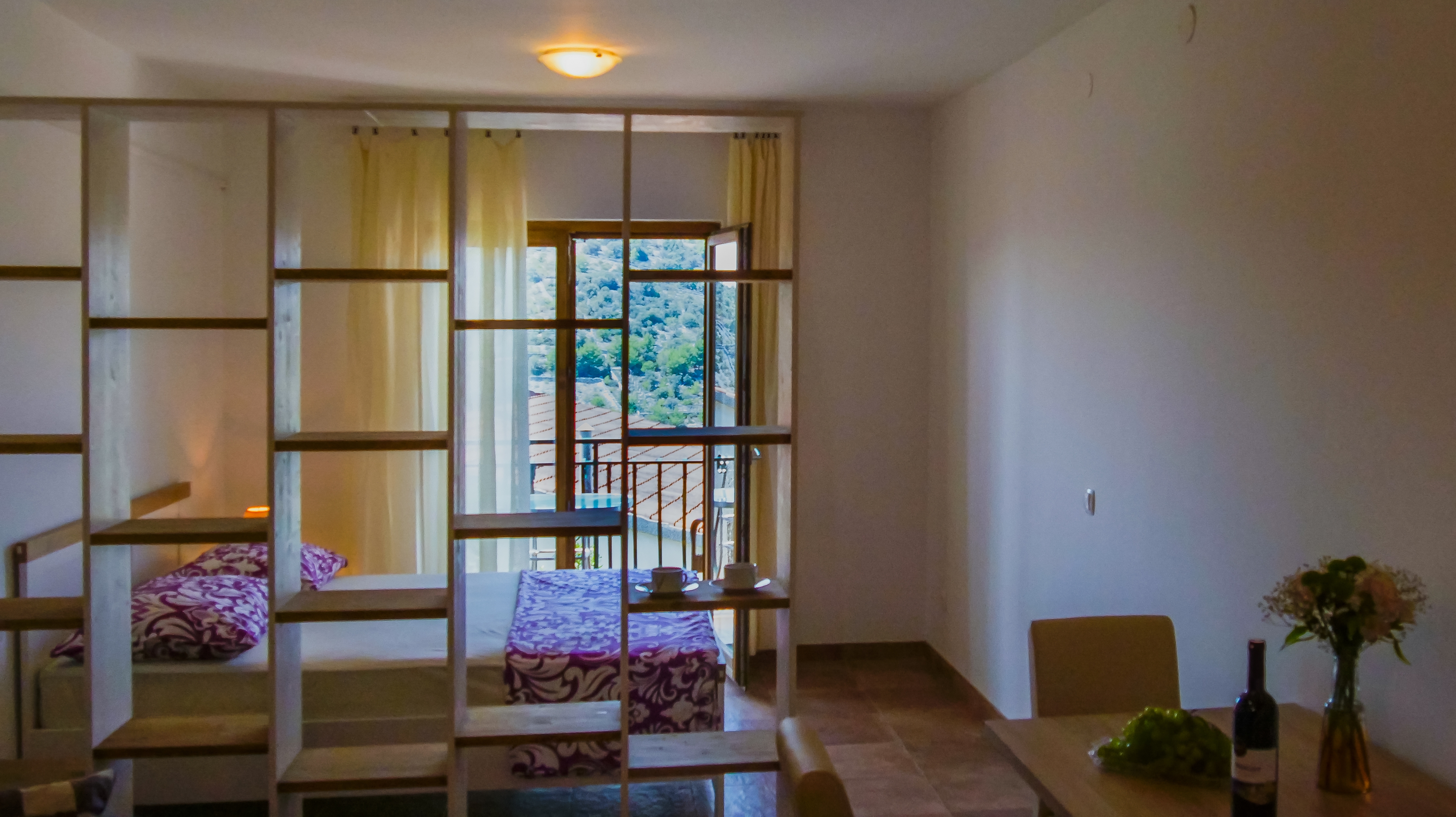 Studio flat with balcony and sea view Sevid, Trogir  AS-a