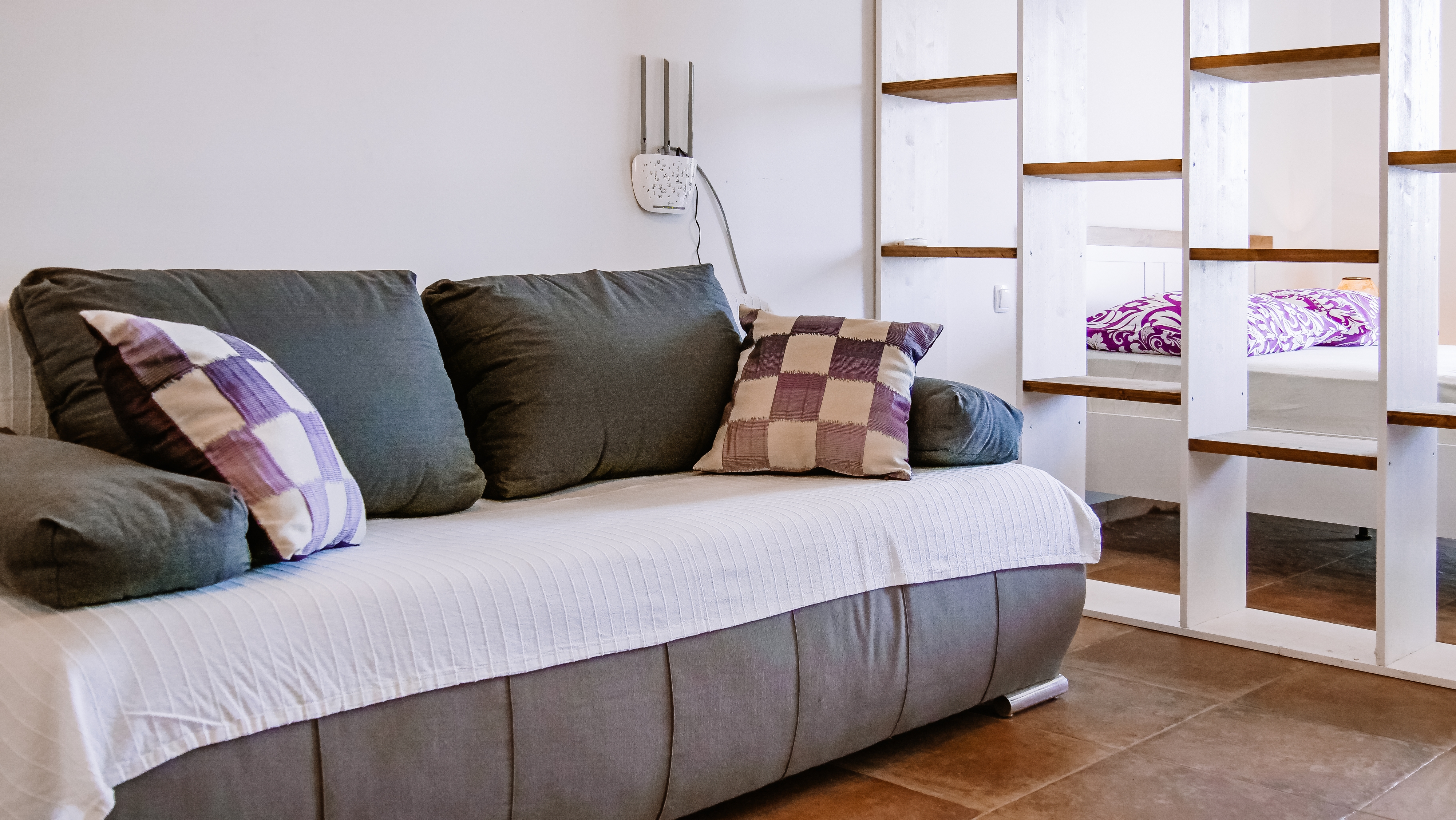 Studio flat with balcony and sea view Sevid, Trogir  AS-a