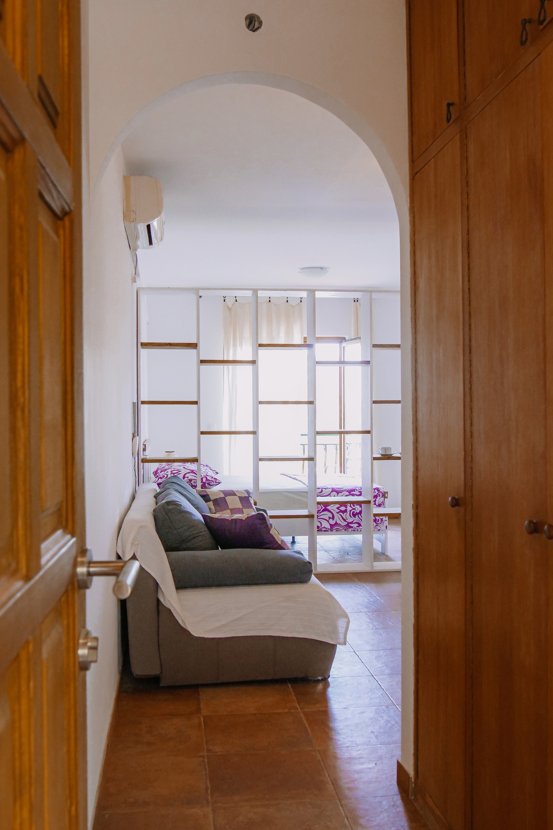 Studio flat with balcony and sea view Sevid, Trogir  AS-a