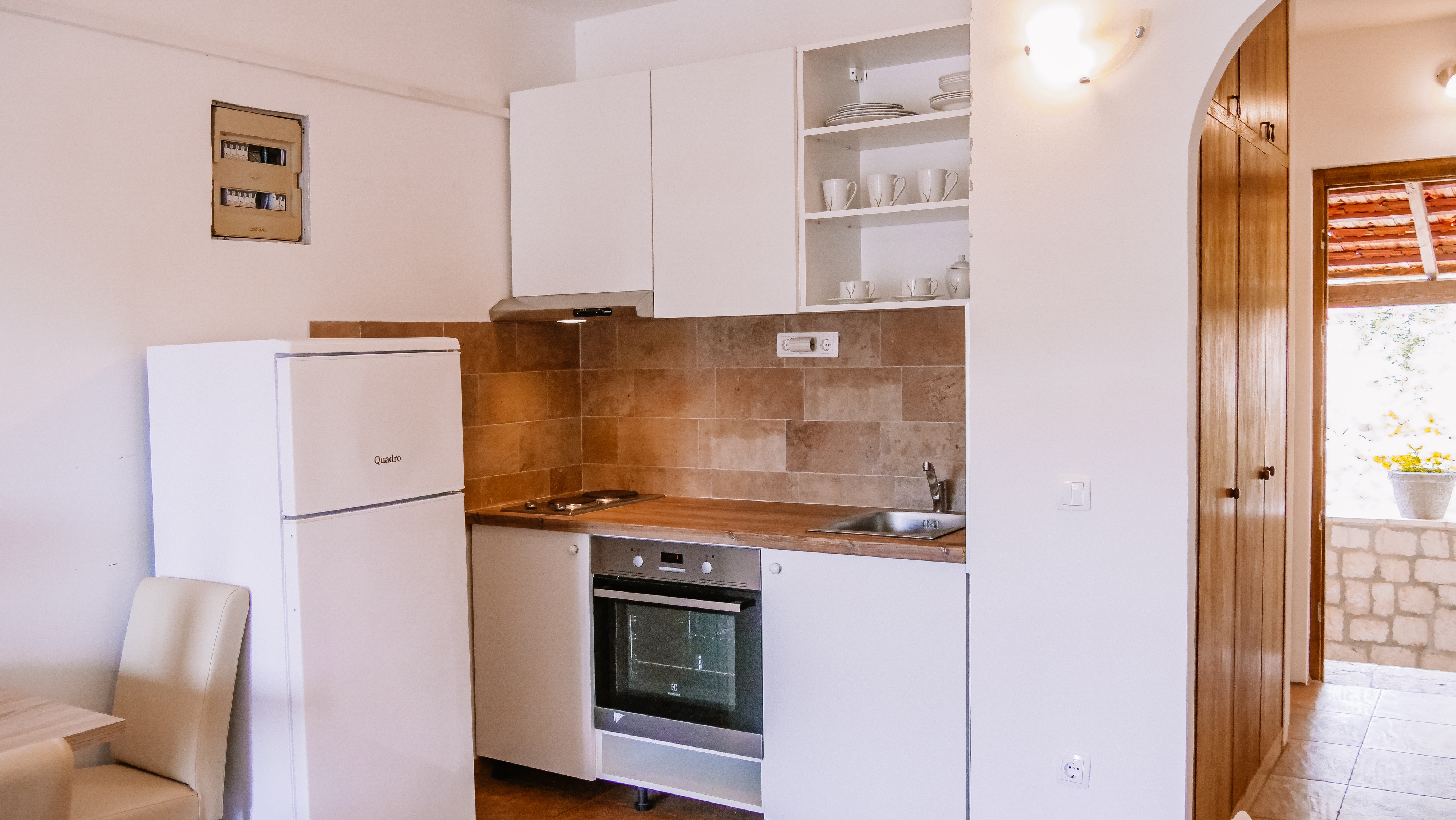 Studio flat with balcony and sea view Sevid, Trogir  AS-a