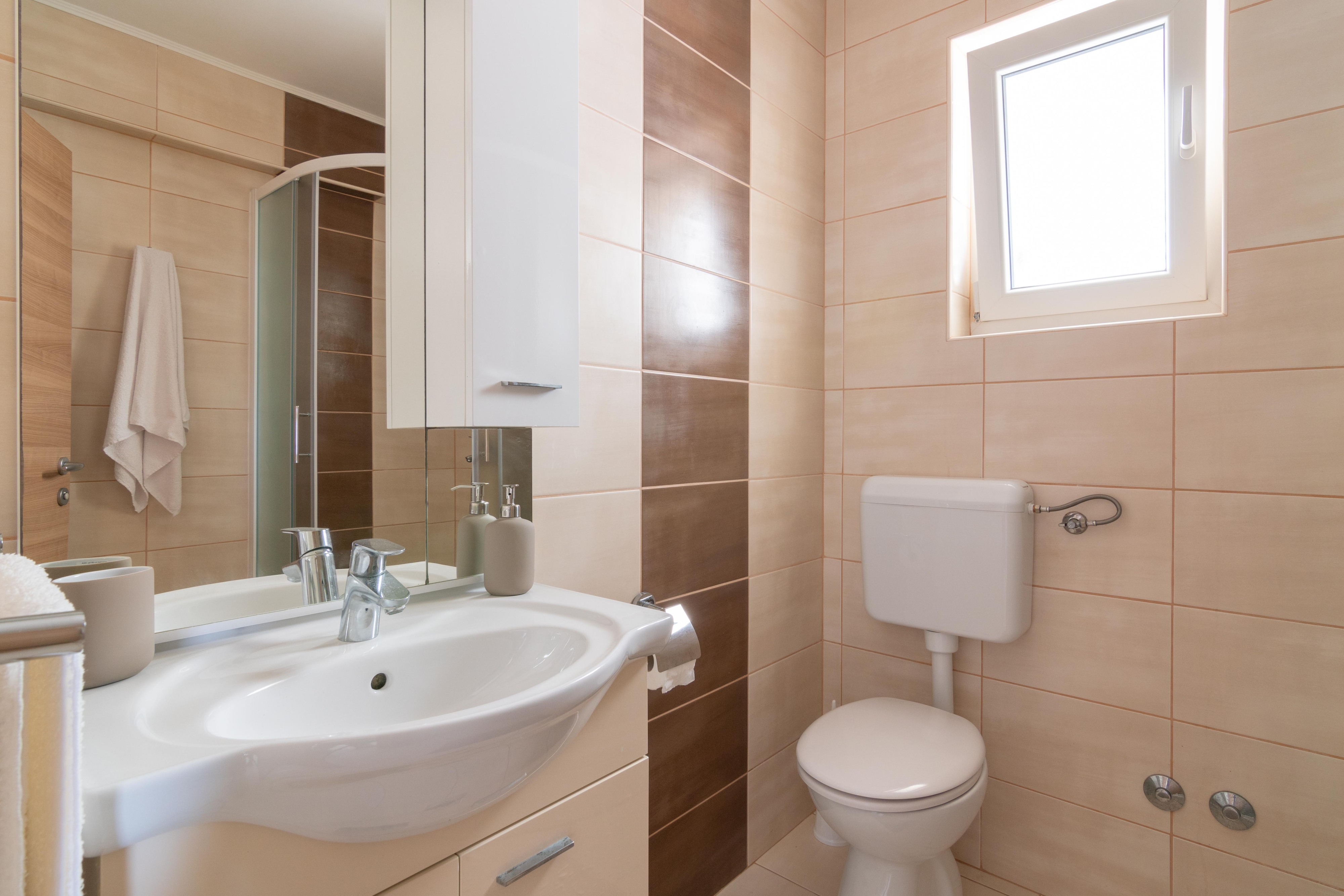 One bedroom apartment with terrace and sea view Mandre, Pag  A-g