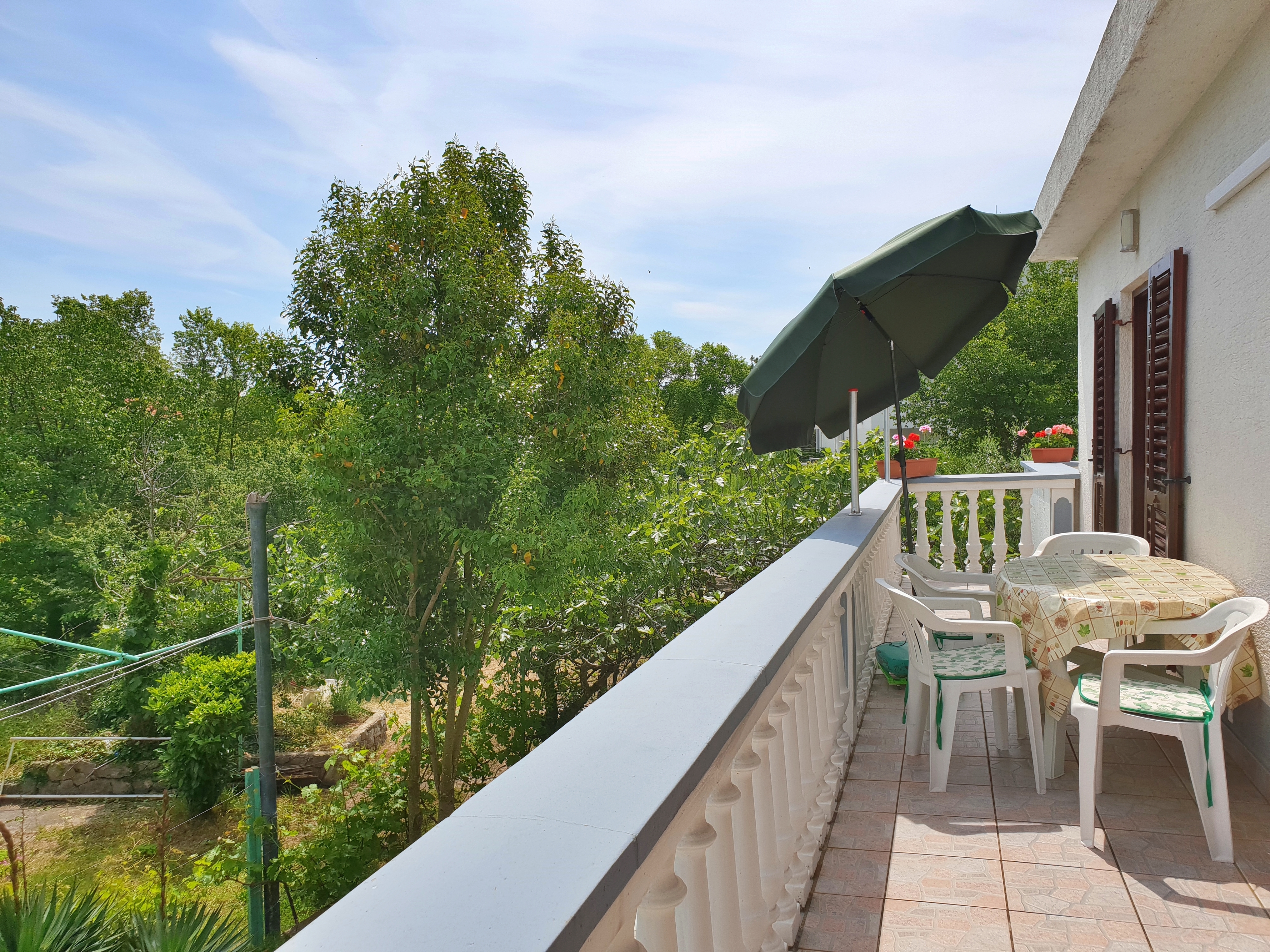Two bedroom apartment with balcony Šilo, Krk  A-b
