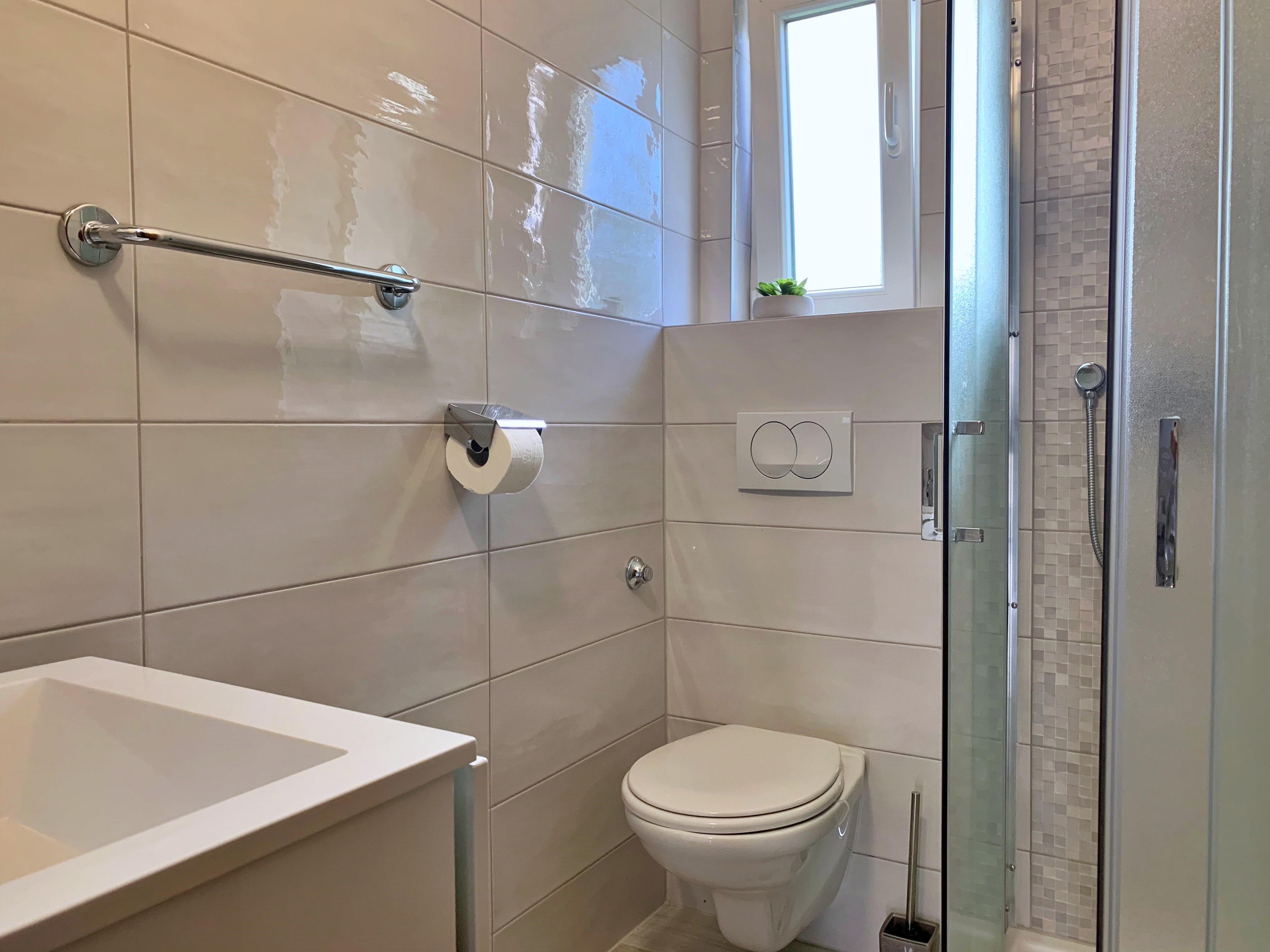 One bedroom apartment with terrace and sea view Šilo, Krk  A-a