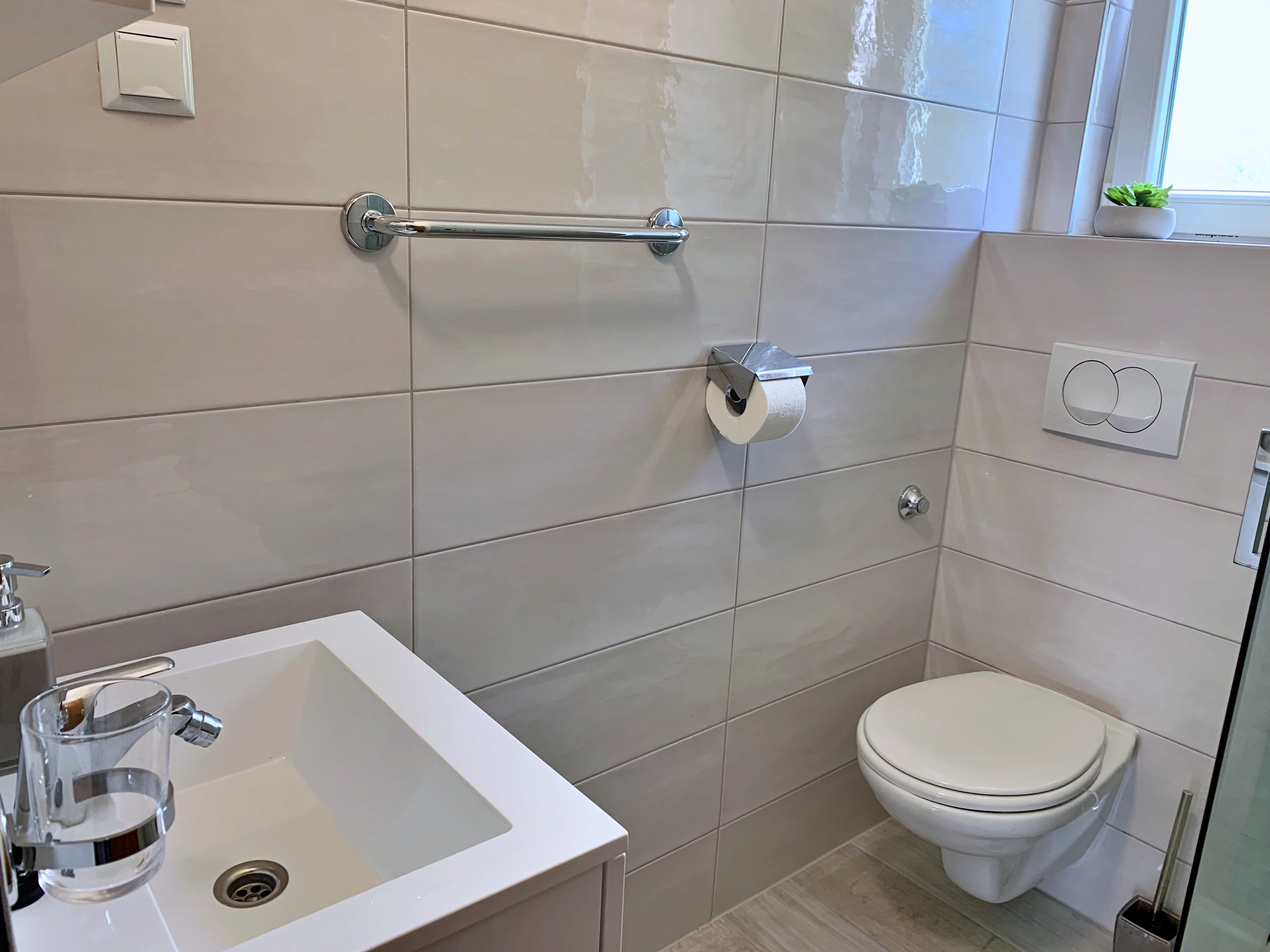 One bedroom apartment with terrace and sea view Šilo, Krk  A-a
