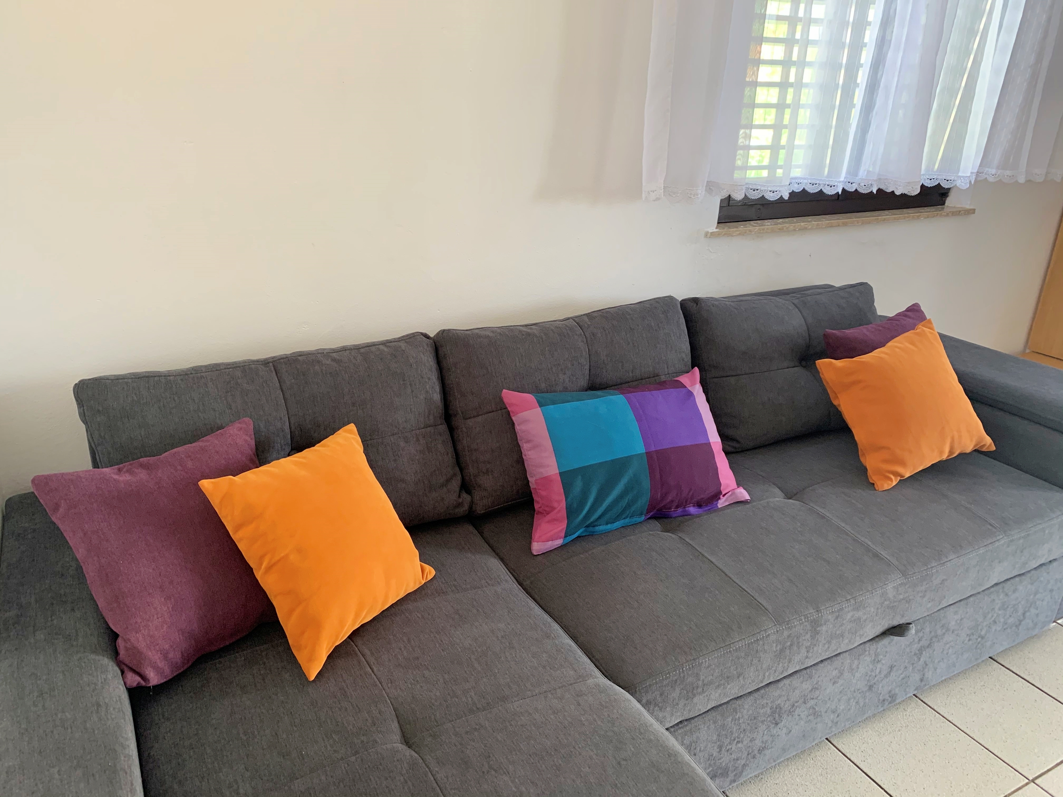 One bedroom apartment with terrace and sea view Šilo, Krk (A-18756-a)