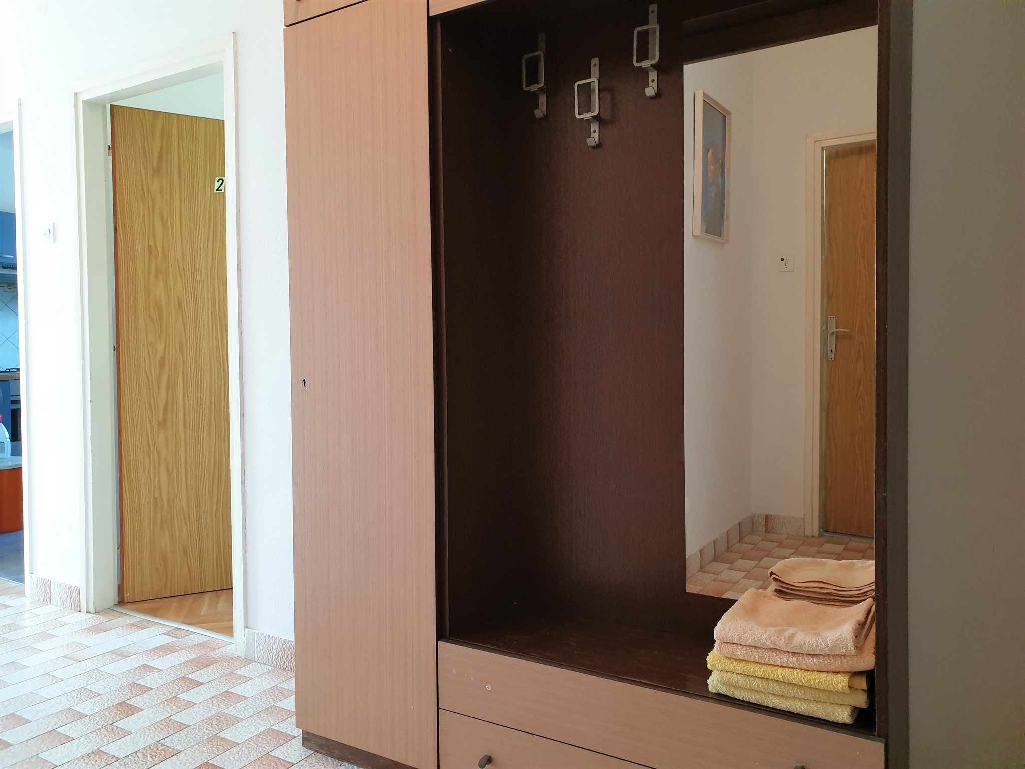 Three bedroom apartment with terrace and sea view Šilo, Krk  A-a