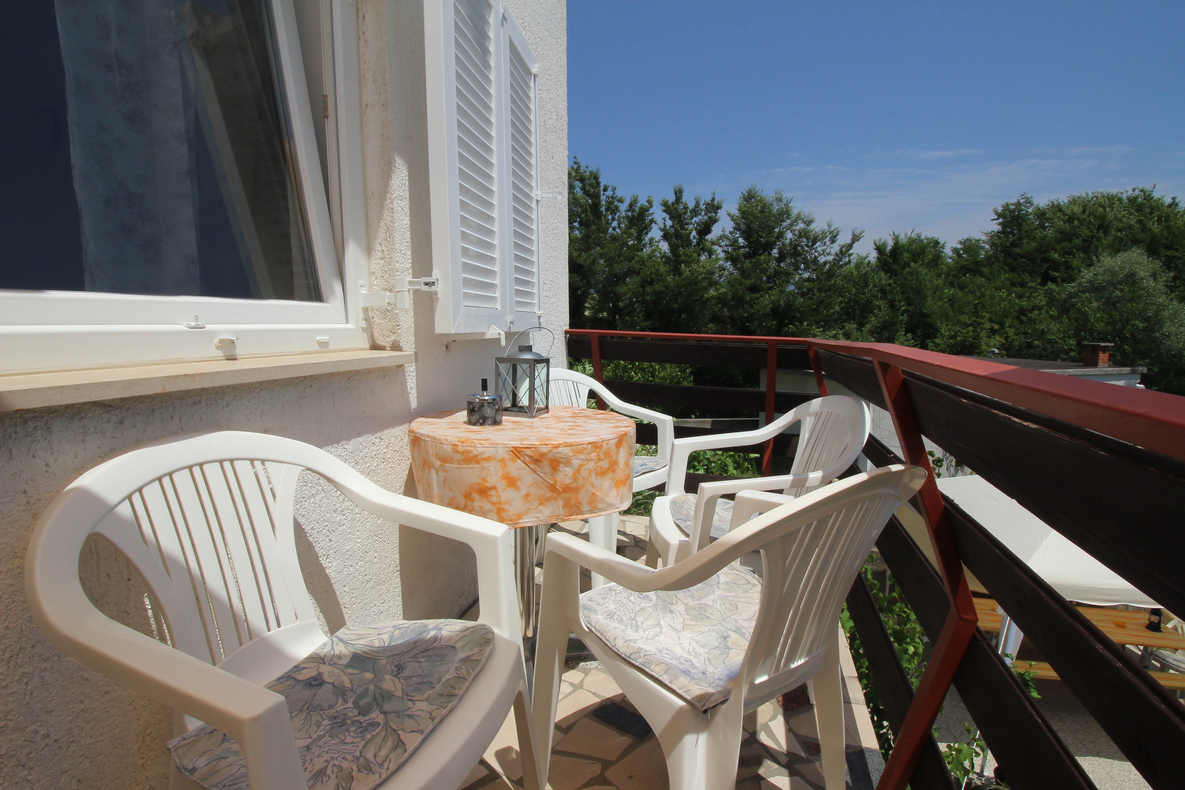 Two bedroom apartment with balcony Šilo, Krk  A-b
