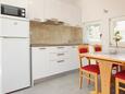 Kuchyně Baška, Kuchyně v ubytování typu apartment, domácí mazlíčci povoleni a WiFi.