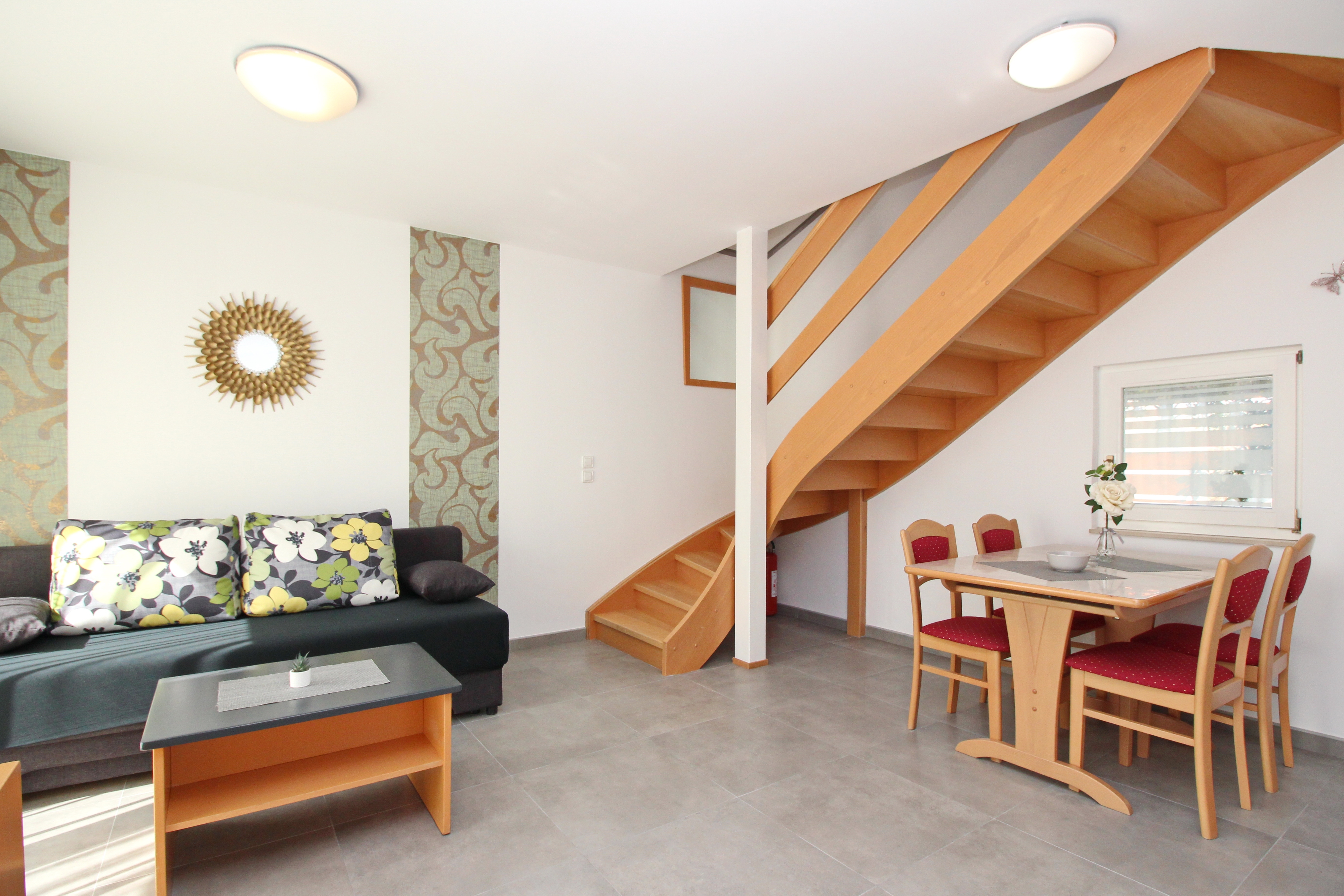 One bedroom apartment with terrace Baška, Krk (A-18771-e)