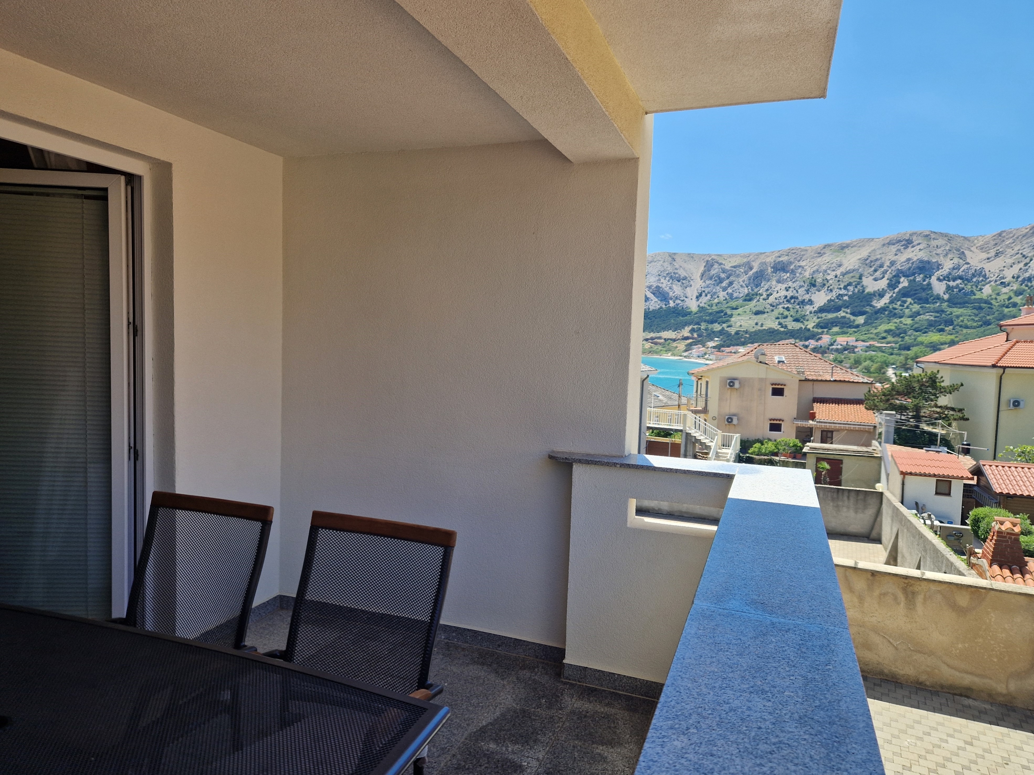 Two bedroom apartment with terrace Baška, Krk  A-b