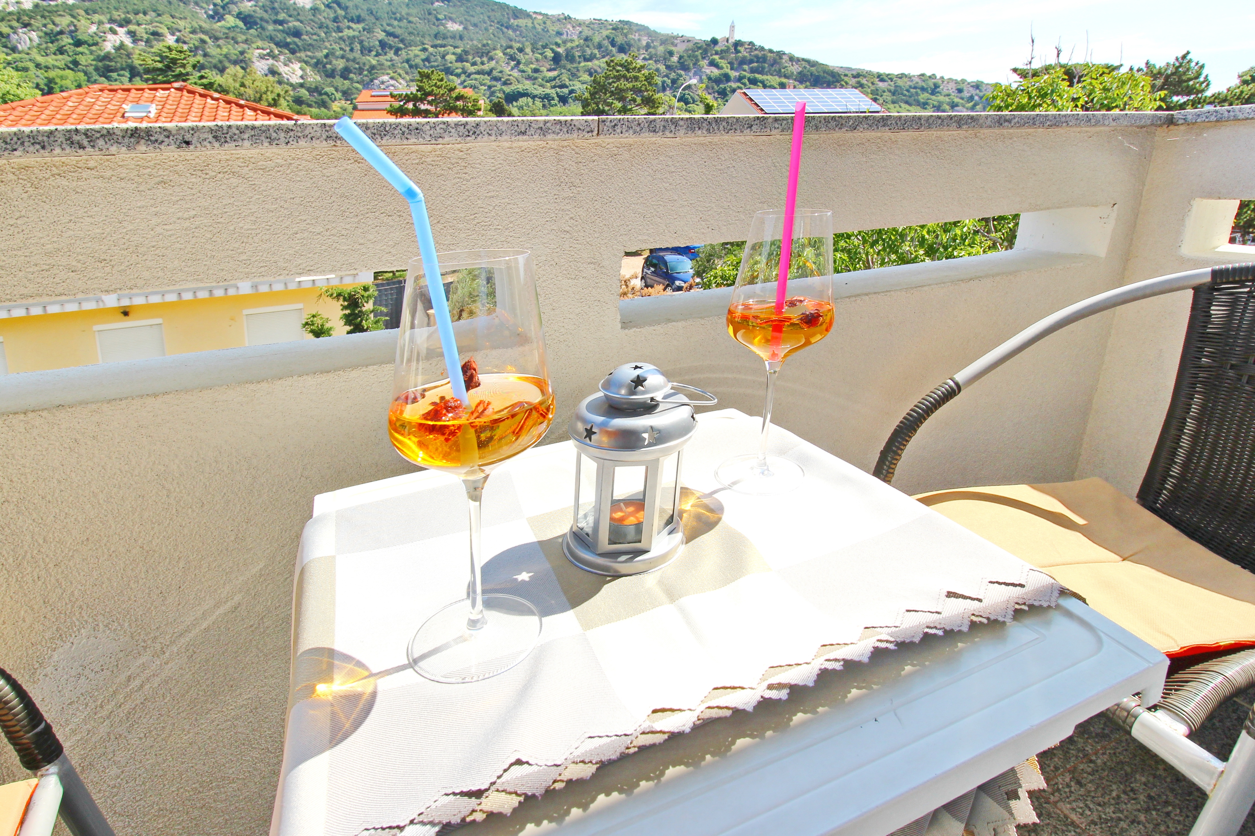 One bedroom apartment with balcony Baška, Krk  A-a