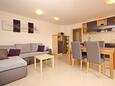 Baška, Гостиная в размещении типа apartment, доступный кондиционер и WiFi.