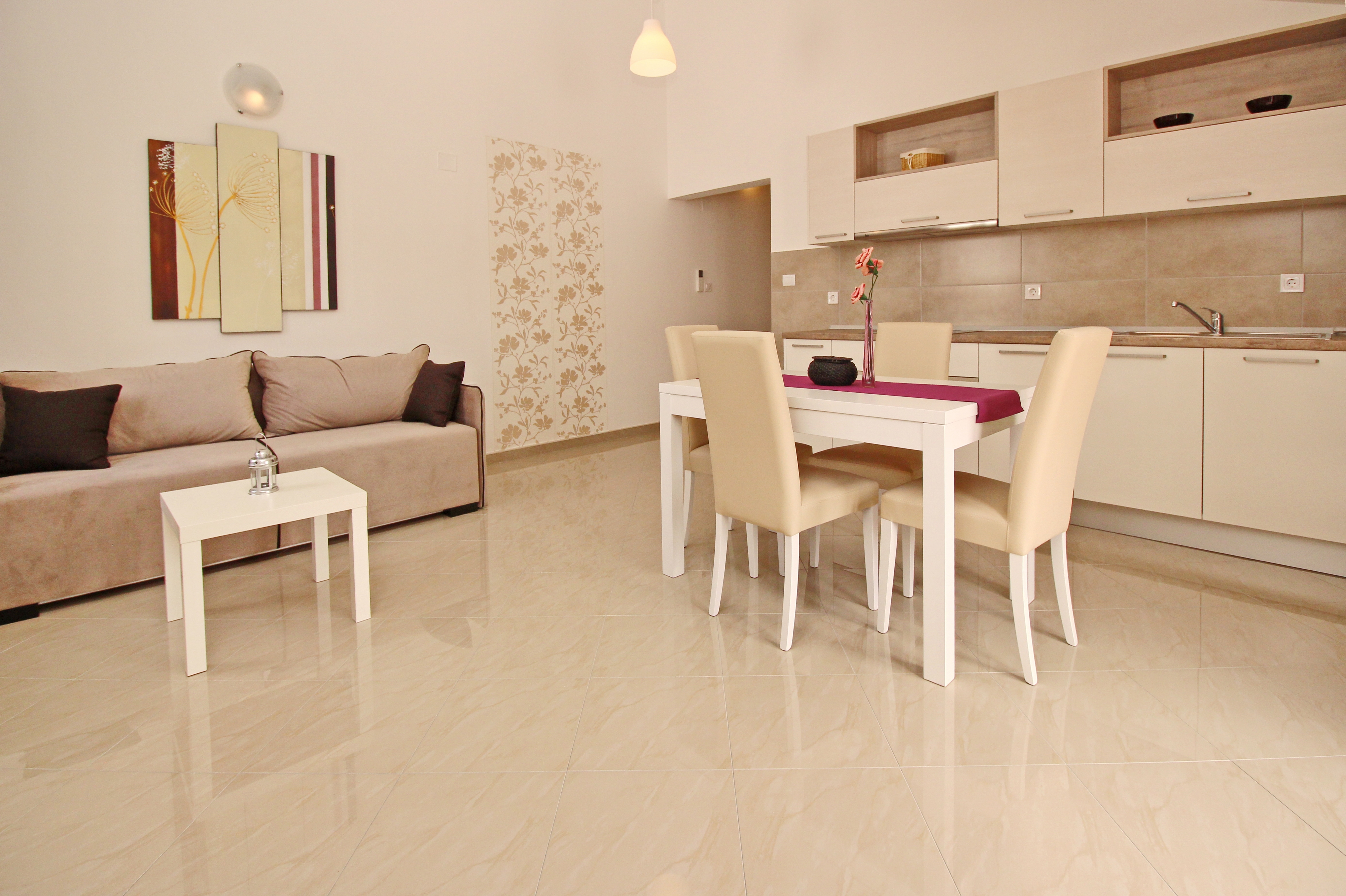 One bedroom apartment with balcony Baška, Krk (A-18780-h)