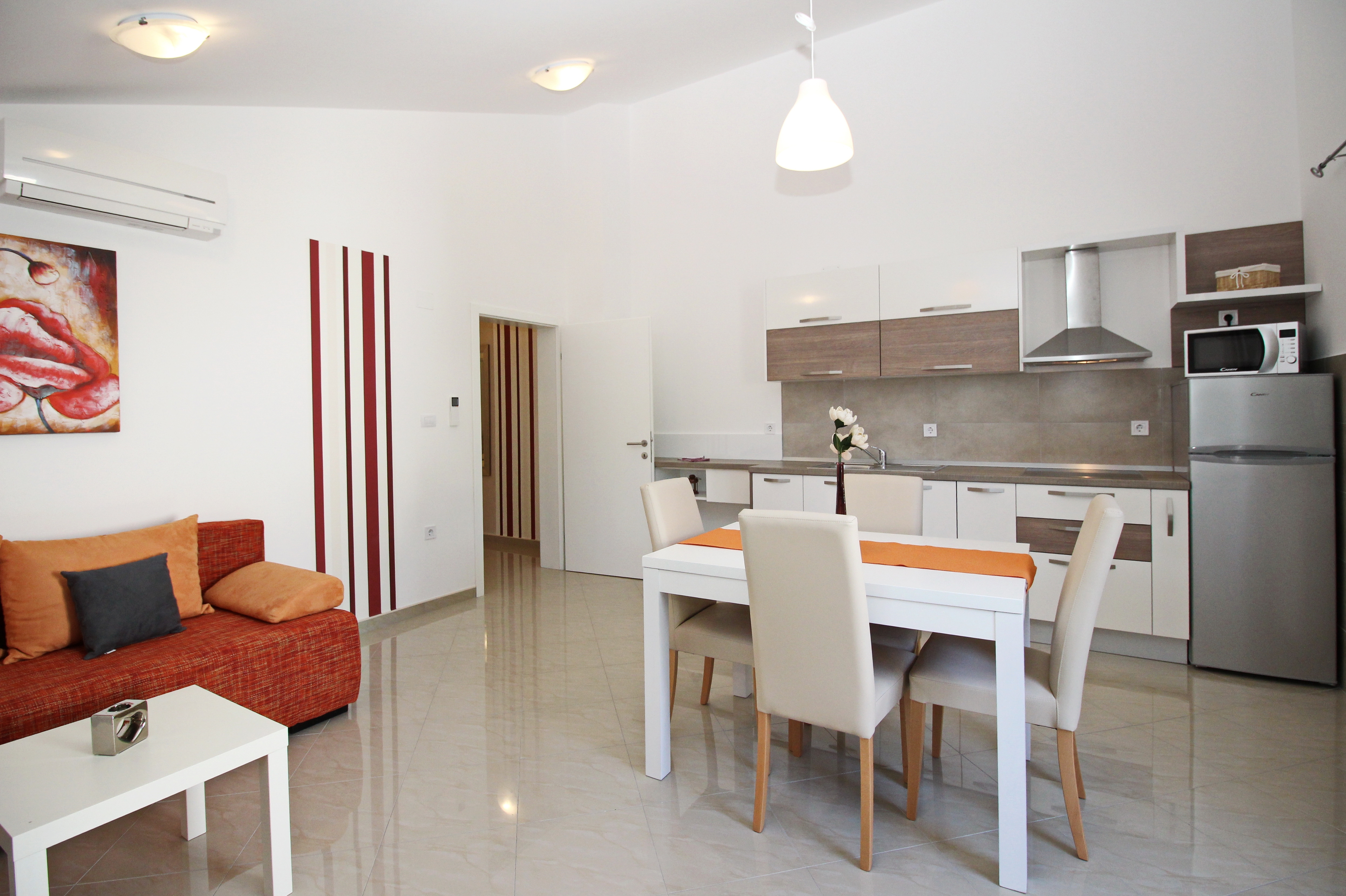 One bedroom apartment with balcony Baška, Krk (A-18780-i)