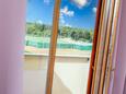 Pakoštane, Balkon 1 - pohled v ubytování typu apartment, WiFi.