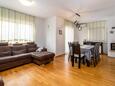 Obývací pokoj Pakoštane, Obývací pokoj v ubytování typu apartment, WiFi.