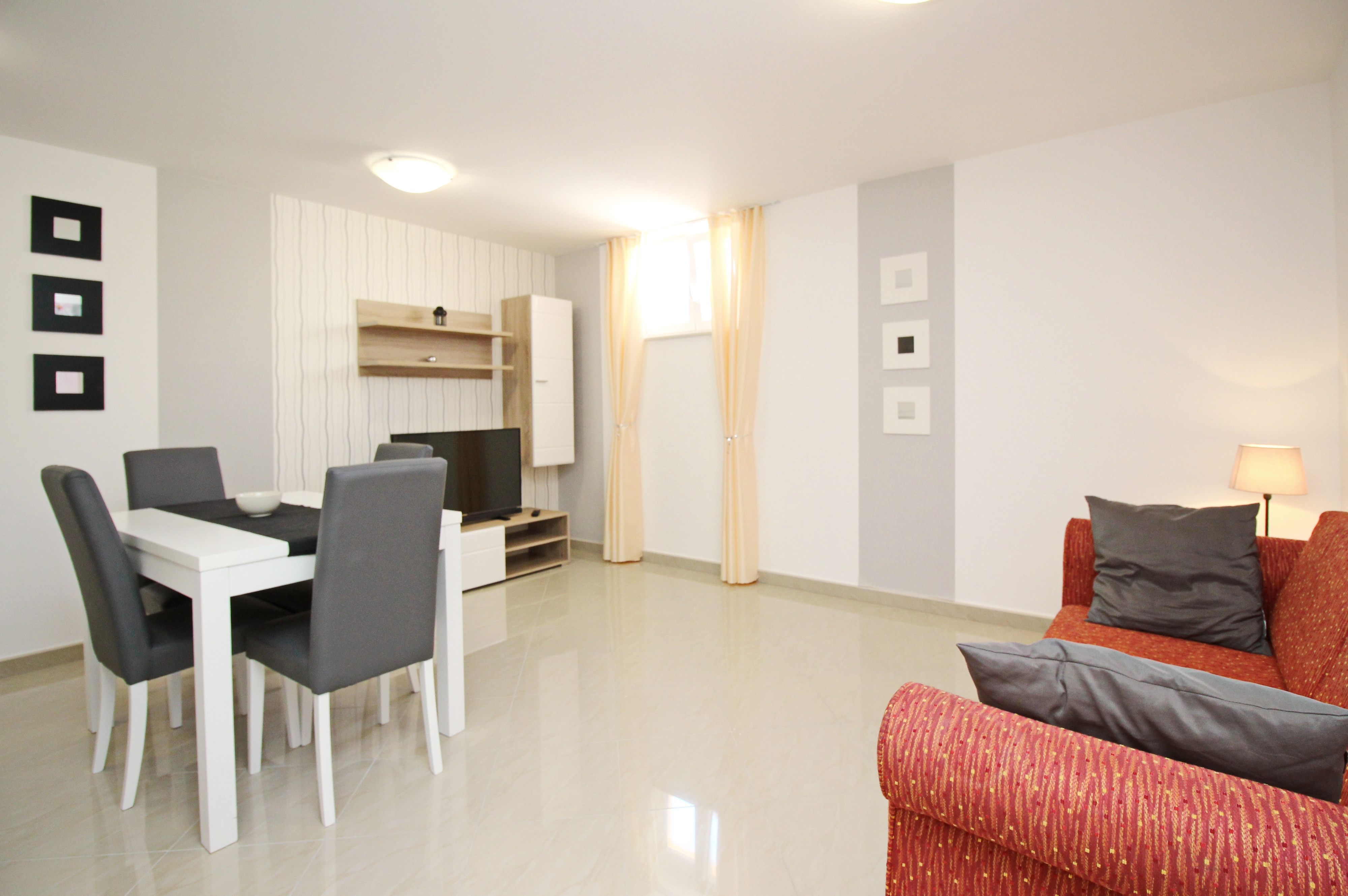 One bedroom apartment with air-conditioning Baška, Krk (A-18785-a)