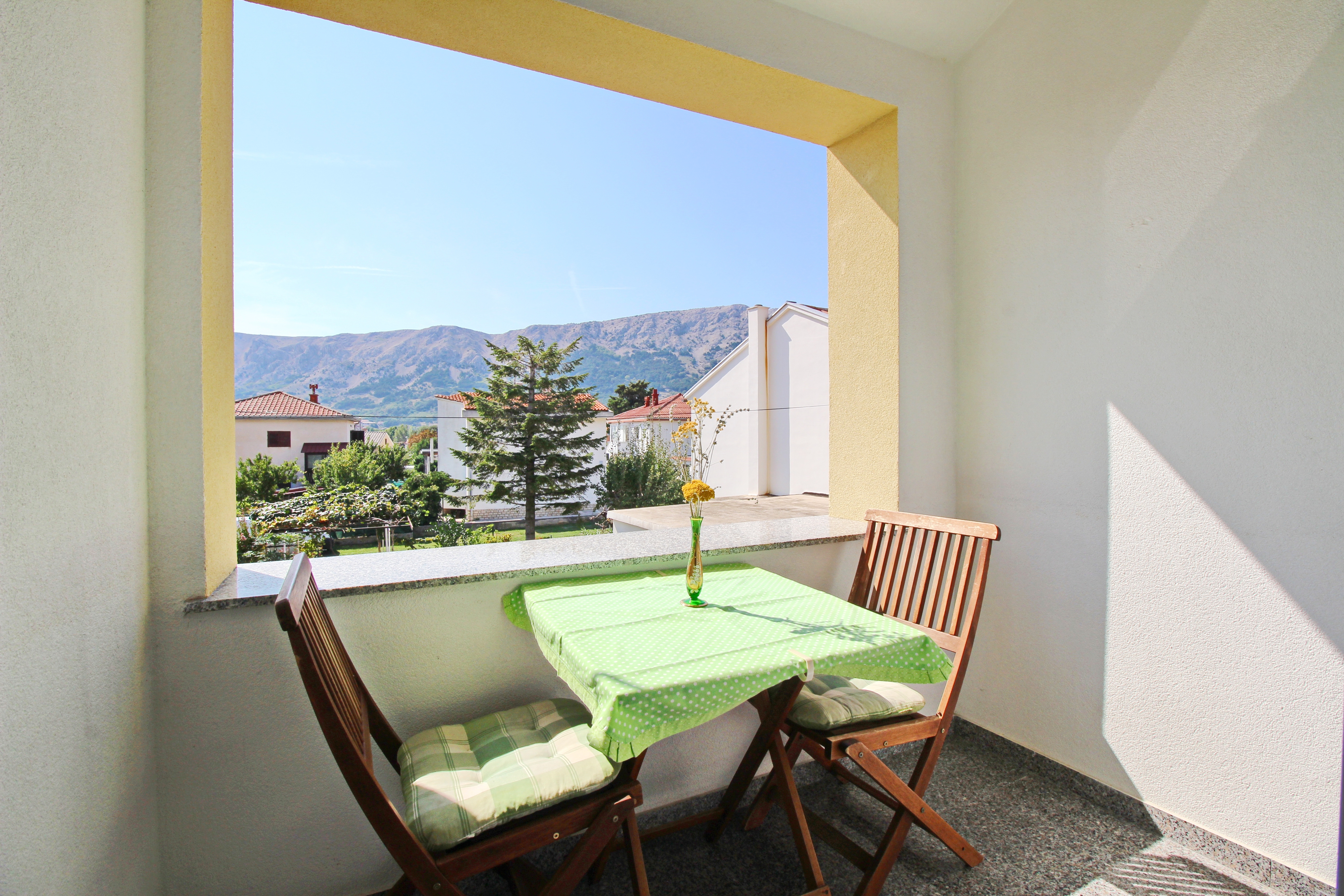 One bedroom apartment with balcony Baška, Krk  A-a
