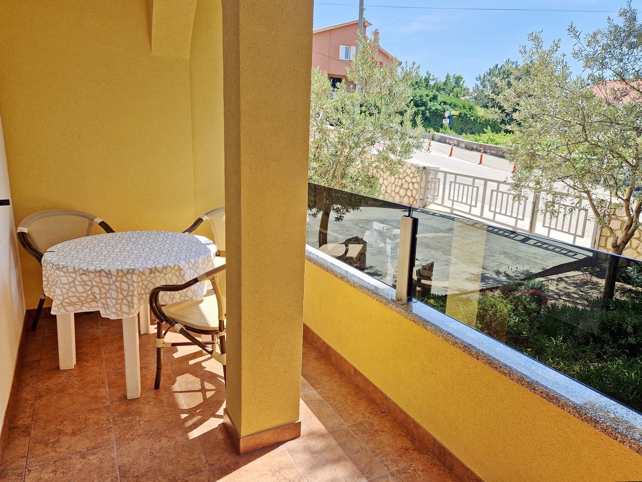One bedroom apartment with balcony Baška, Krk  A-a