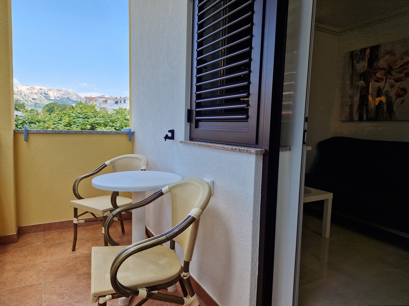 One bedroom apartment with balcony Baška, Krk  A-b