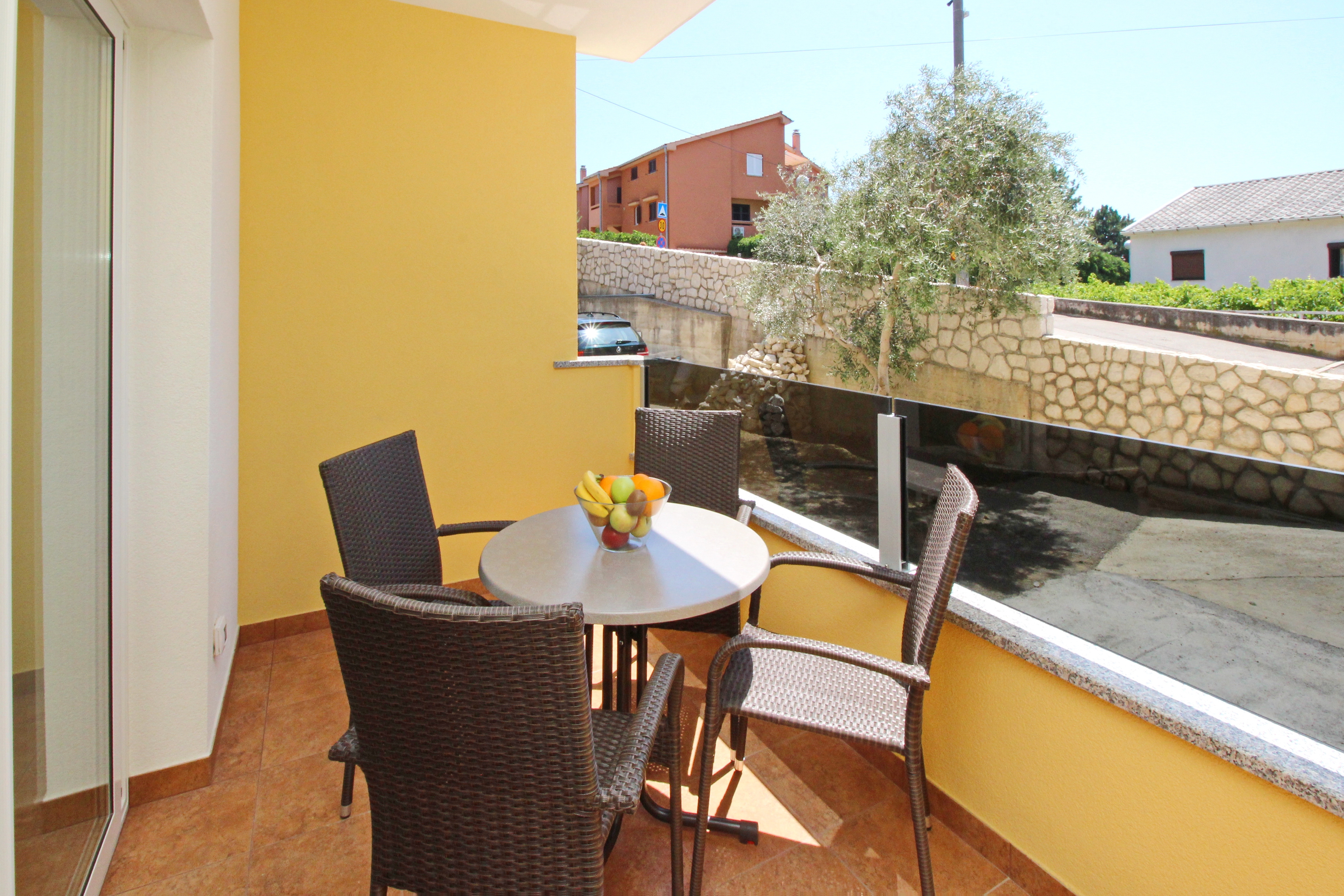 Two bedroom apartment with balcony Baška, Krk  A-d