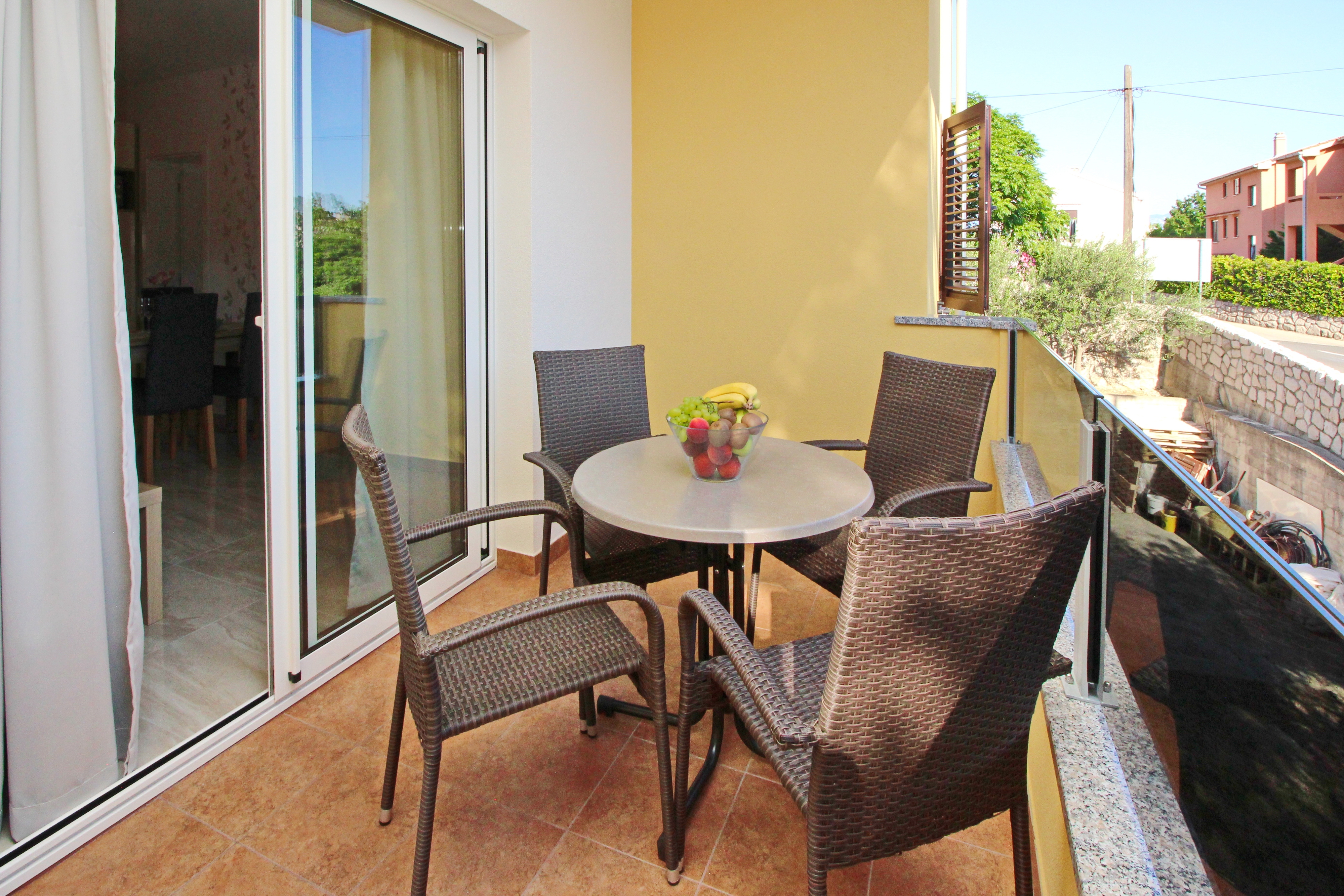 Two bedroom apartment with balcony Baška, Krk  A-e