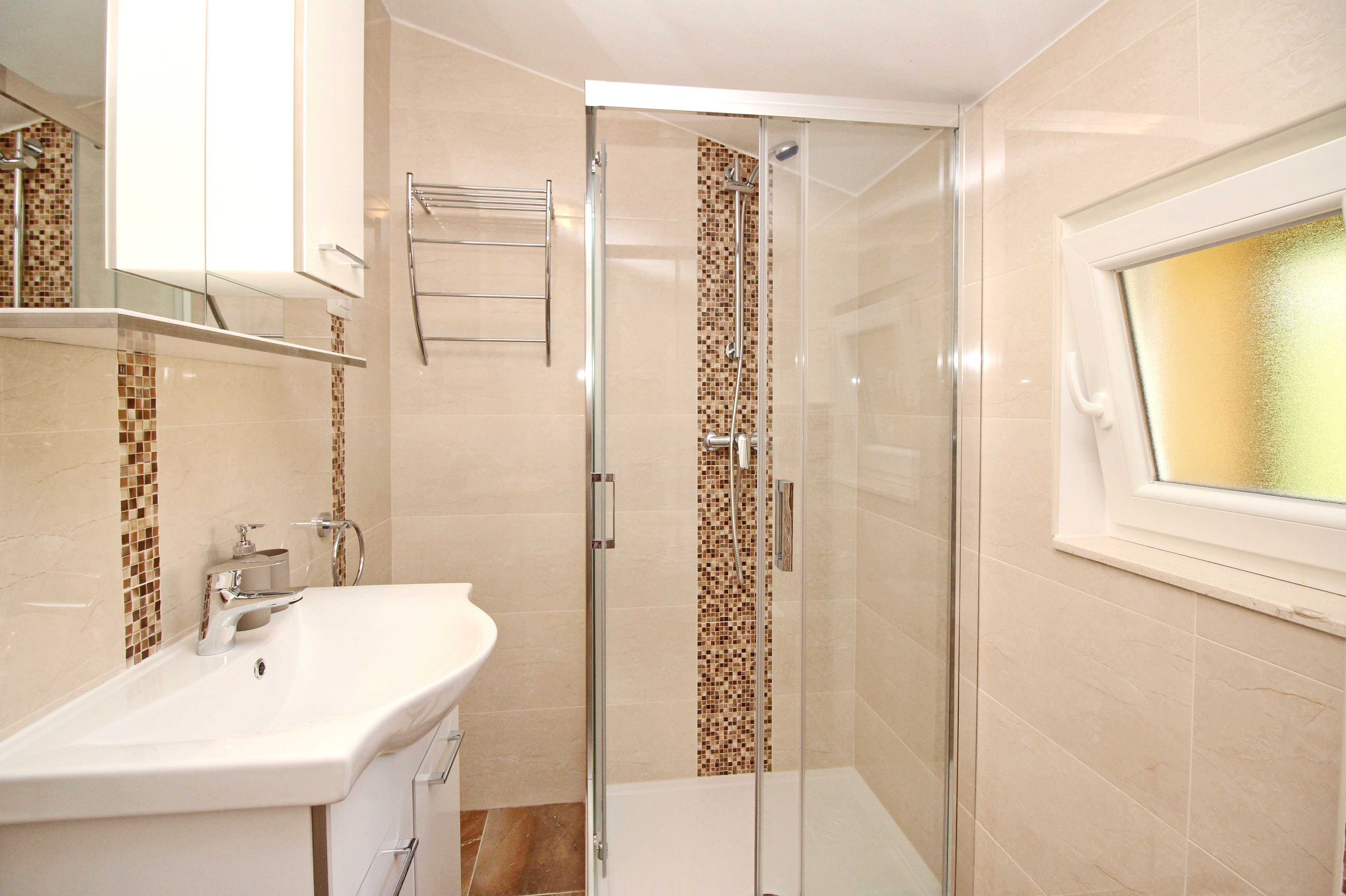 Two bedroom apartment with balcony Baška, Krk  A-f