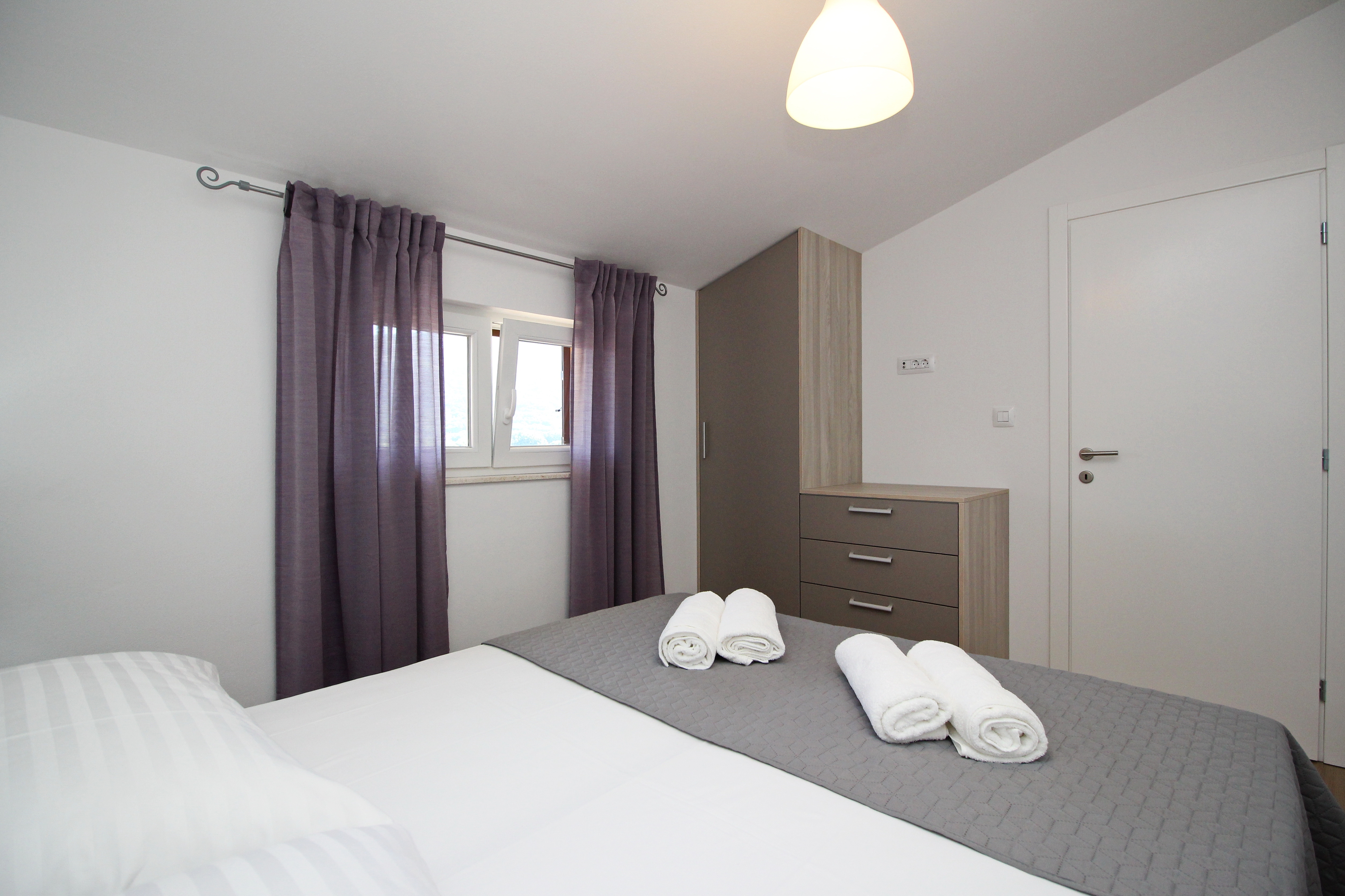 Two bedroom apartment with balcony Baška, Krk  A-f