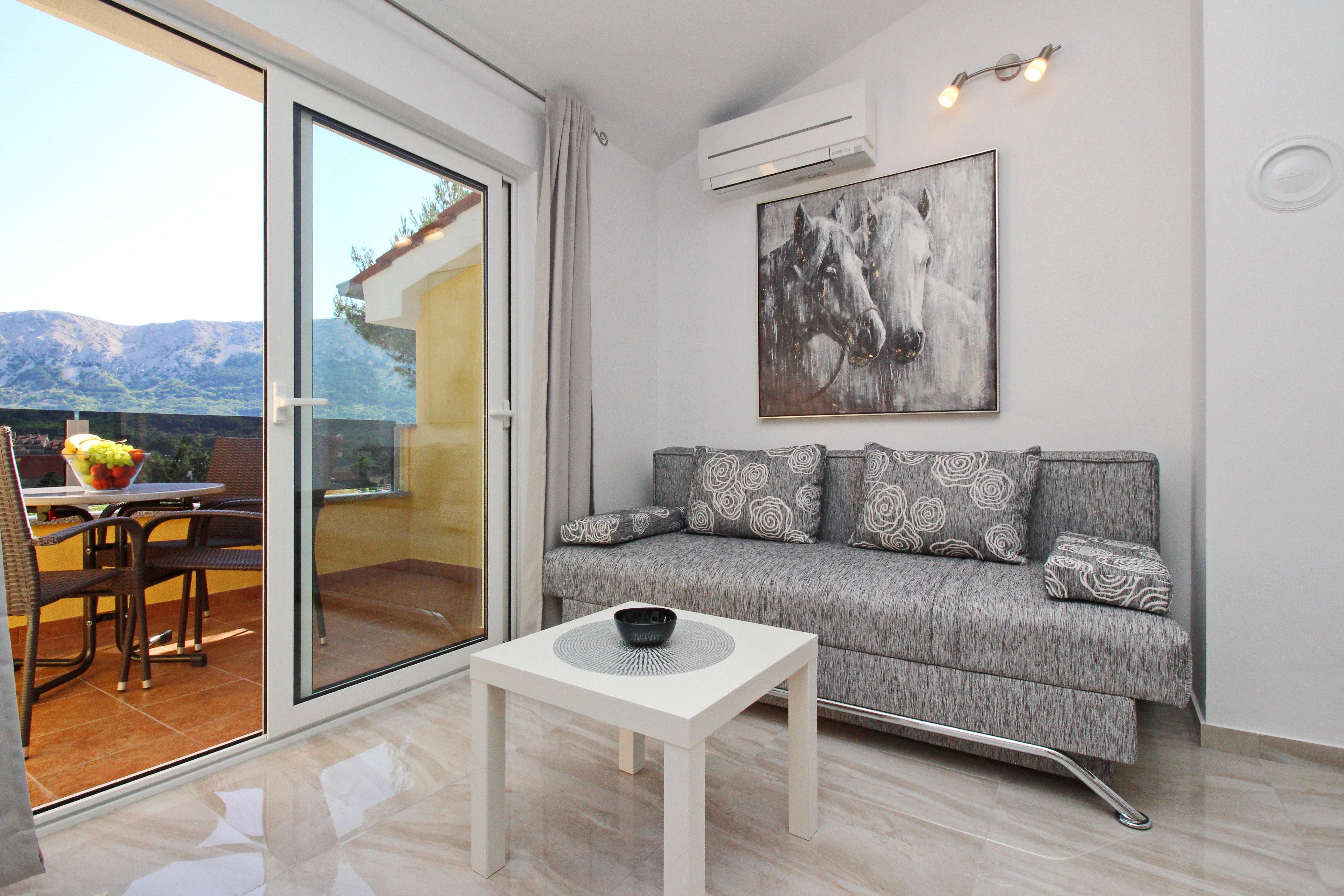 Two bedroom apartment with balcony Baška, Krk (A-18793-f) Two bedroom apartment with balcony Baška, Krk (A-18793-f)