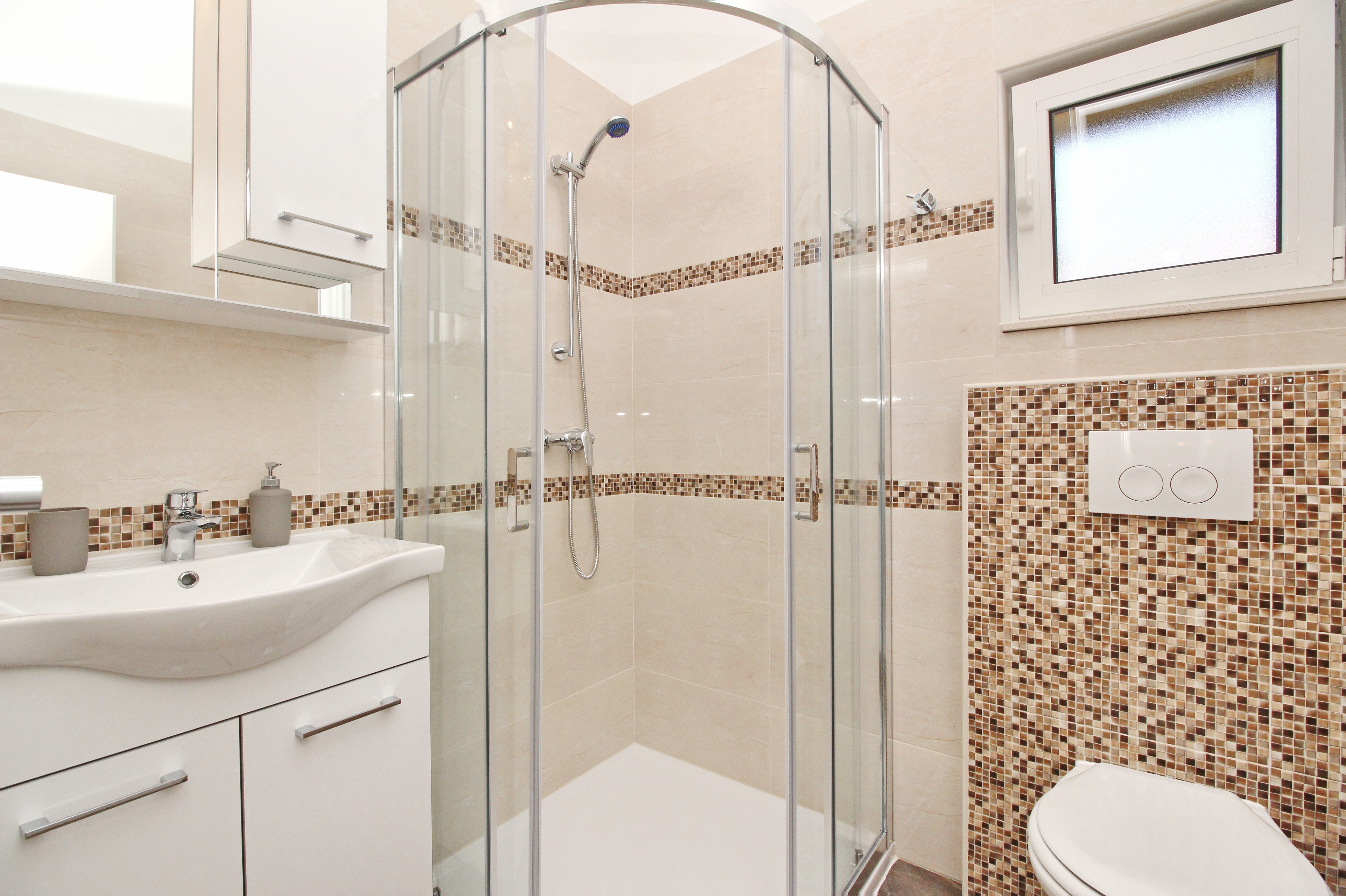 Three bedroom apartment with balcony Baška, Krk  A-g