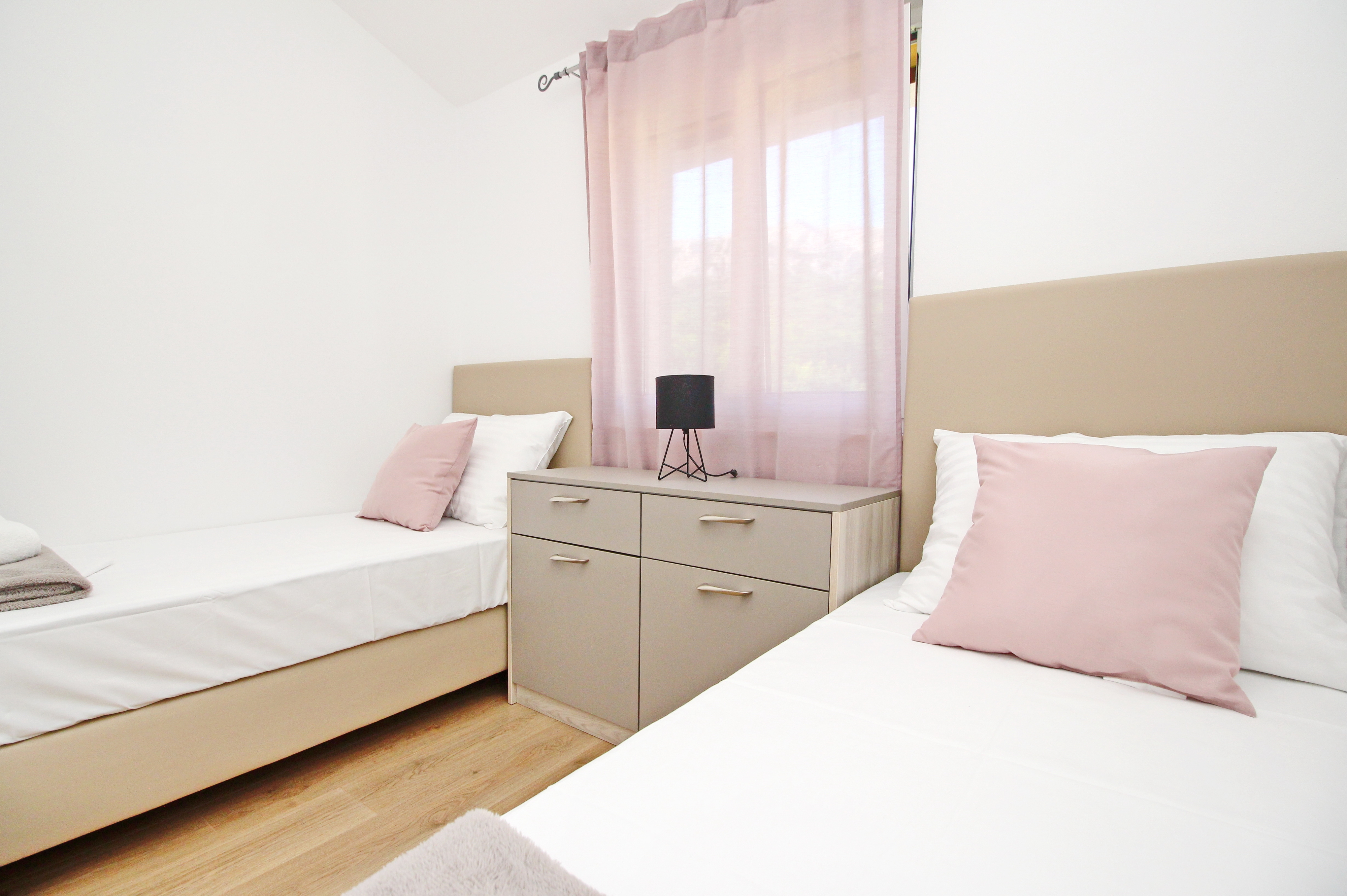 Three bedroom apartment with balcony Baška, Krk  A-g