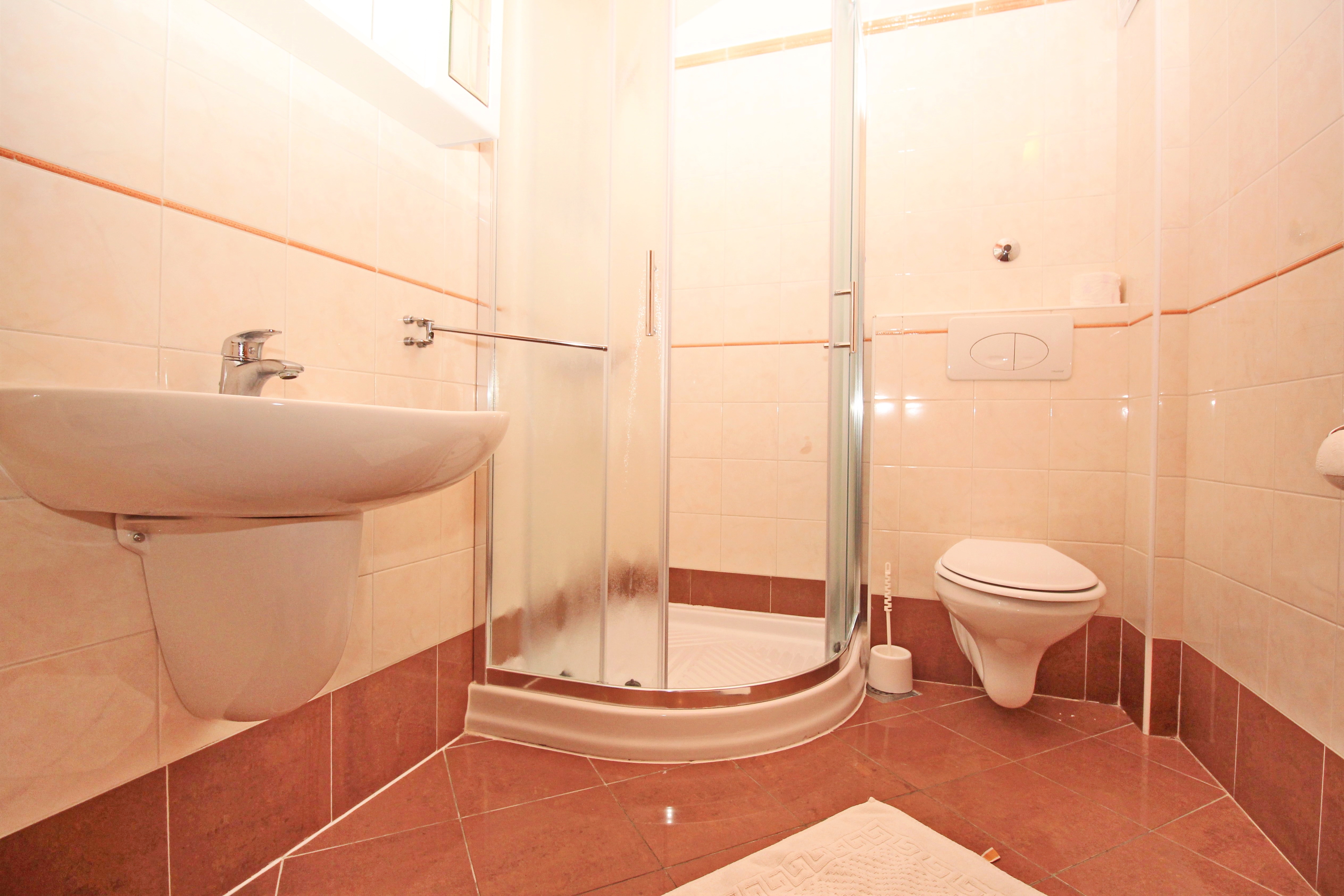 Two bedroom apartment with balcony and sea view Baška, Krk  A-a