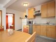 Baška, Kitchen in the apartment, (pet friendly) and WiFi.