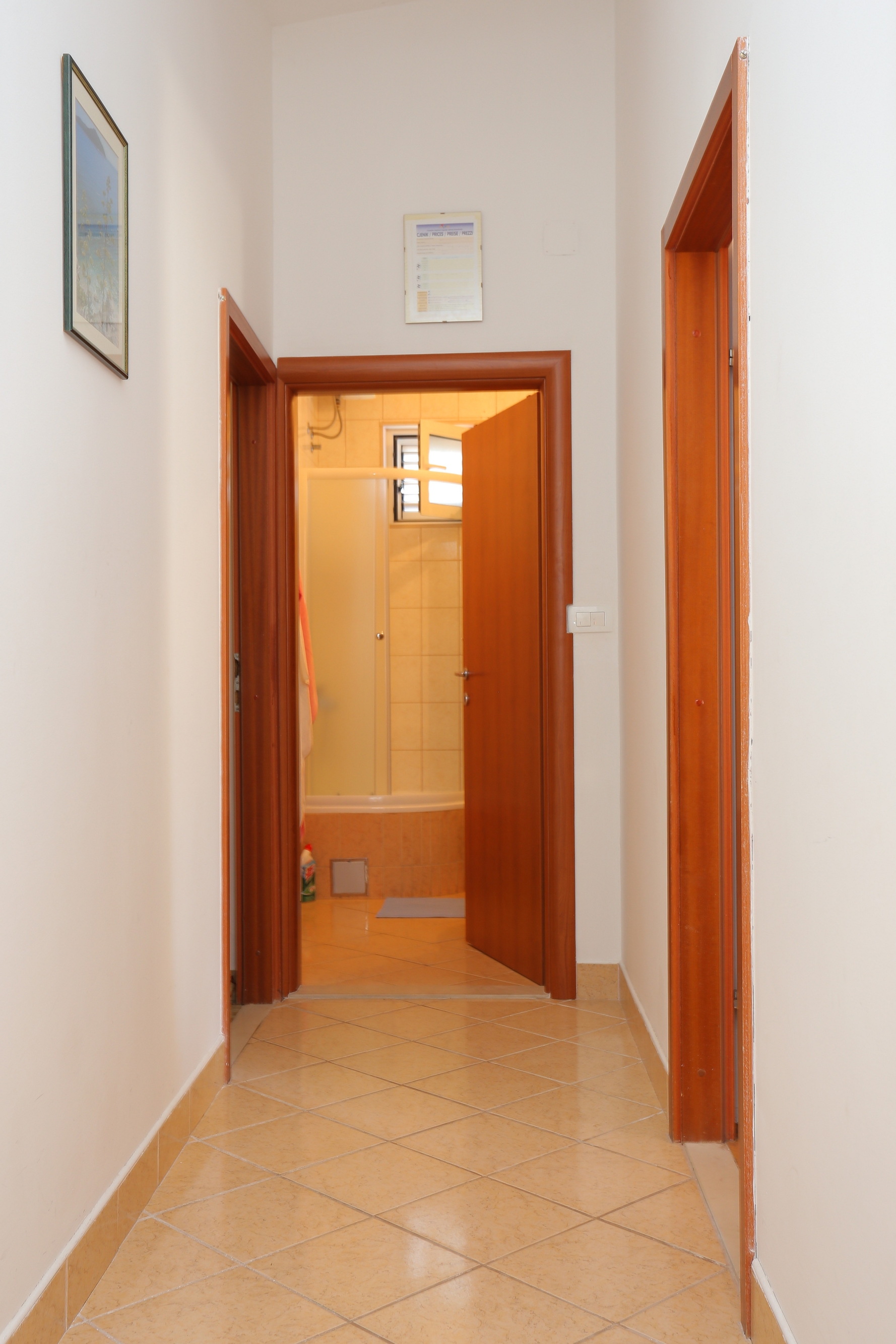 Two bedroom apartment with terrace and sea view Arbanija, Čiovo  A-a