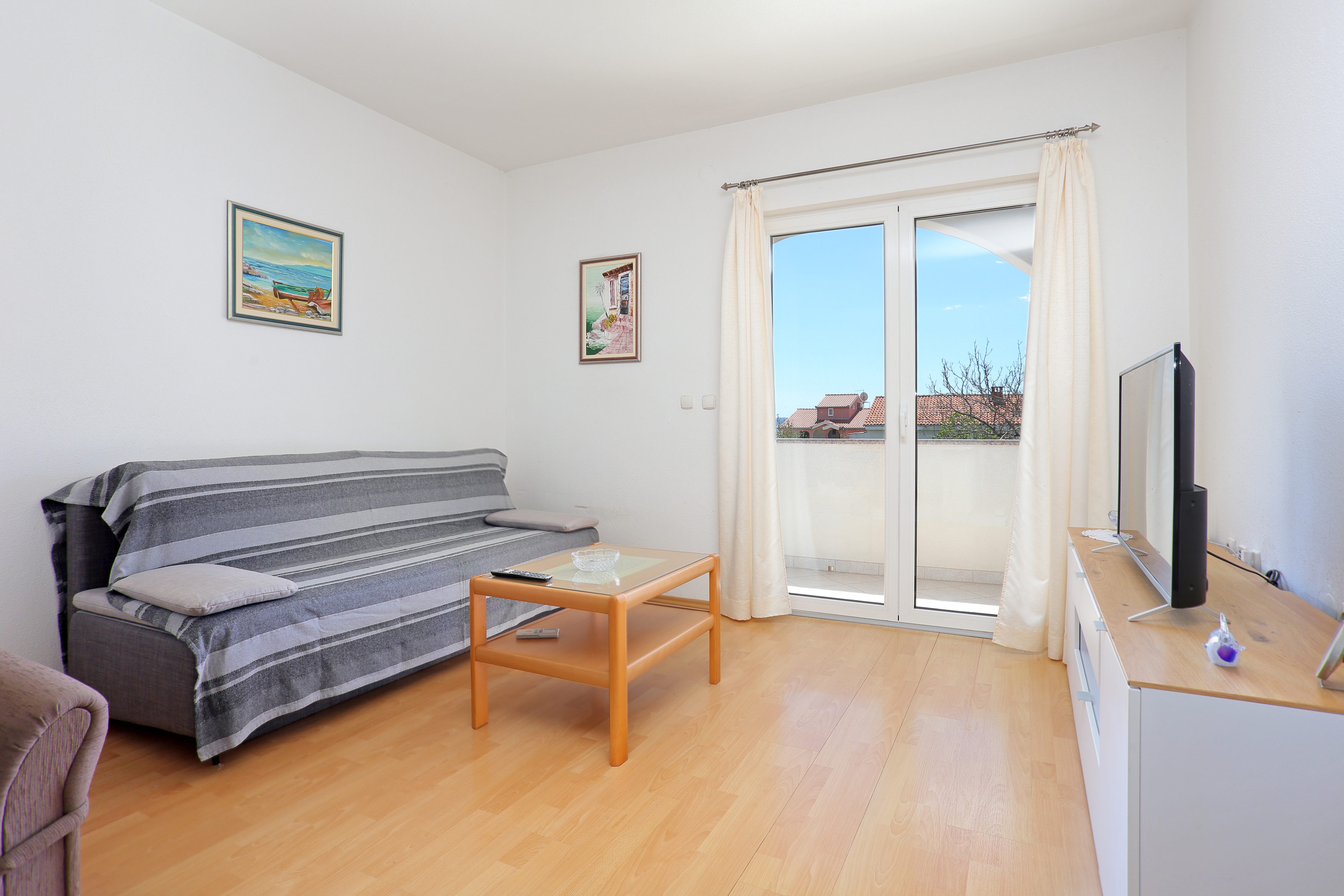 One bedroom apartment with terrace and sea view Bušinci, Čiovo (A-18800-d)