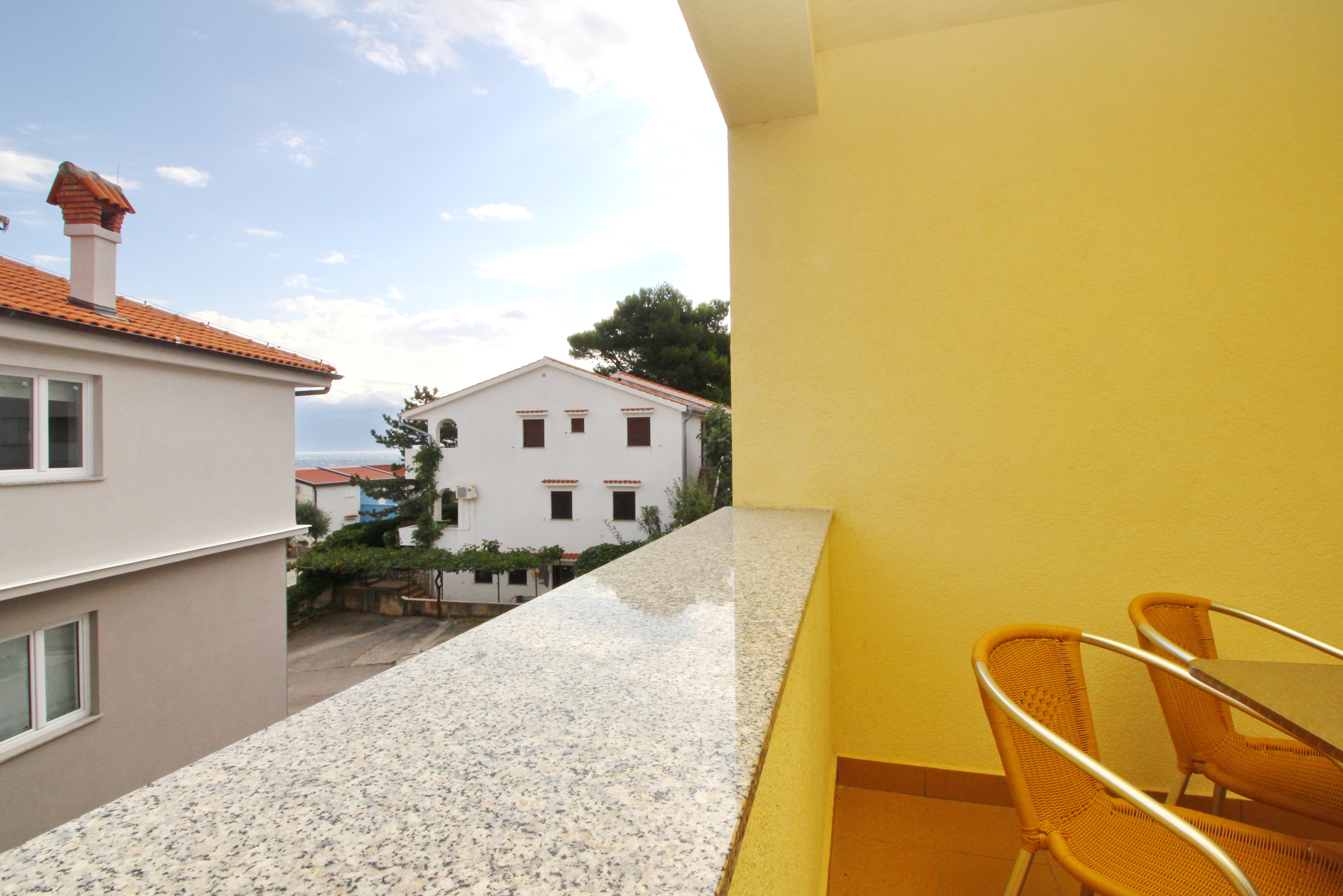 Two bedroom apartment with terrace Baška, Krk  A-a