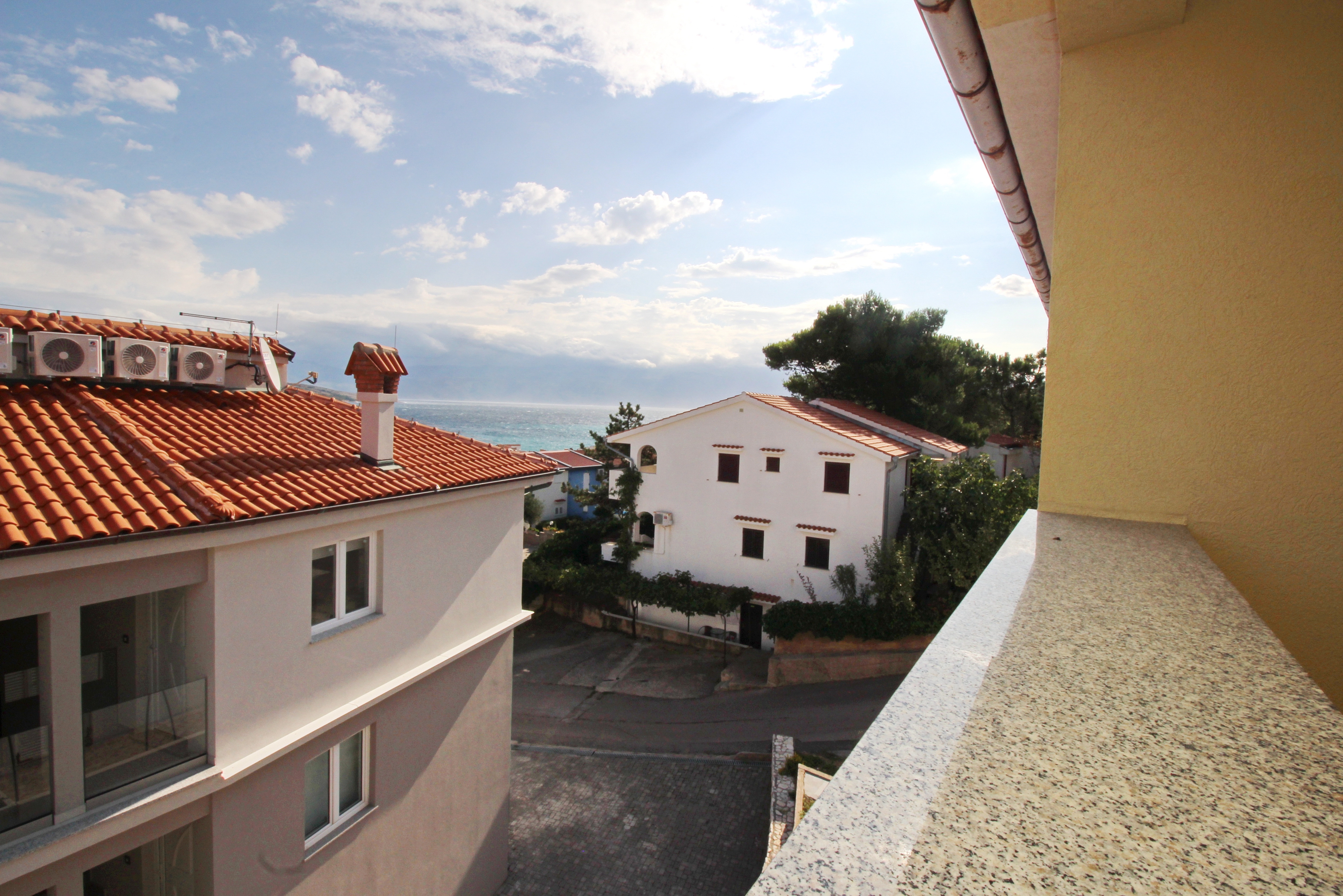 Two bedroom apartment with terrace Baška, Krk  A-b