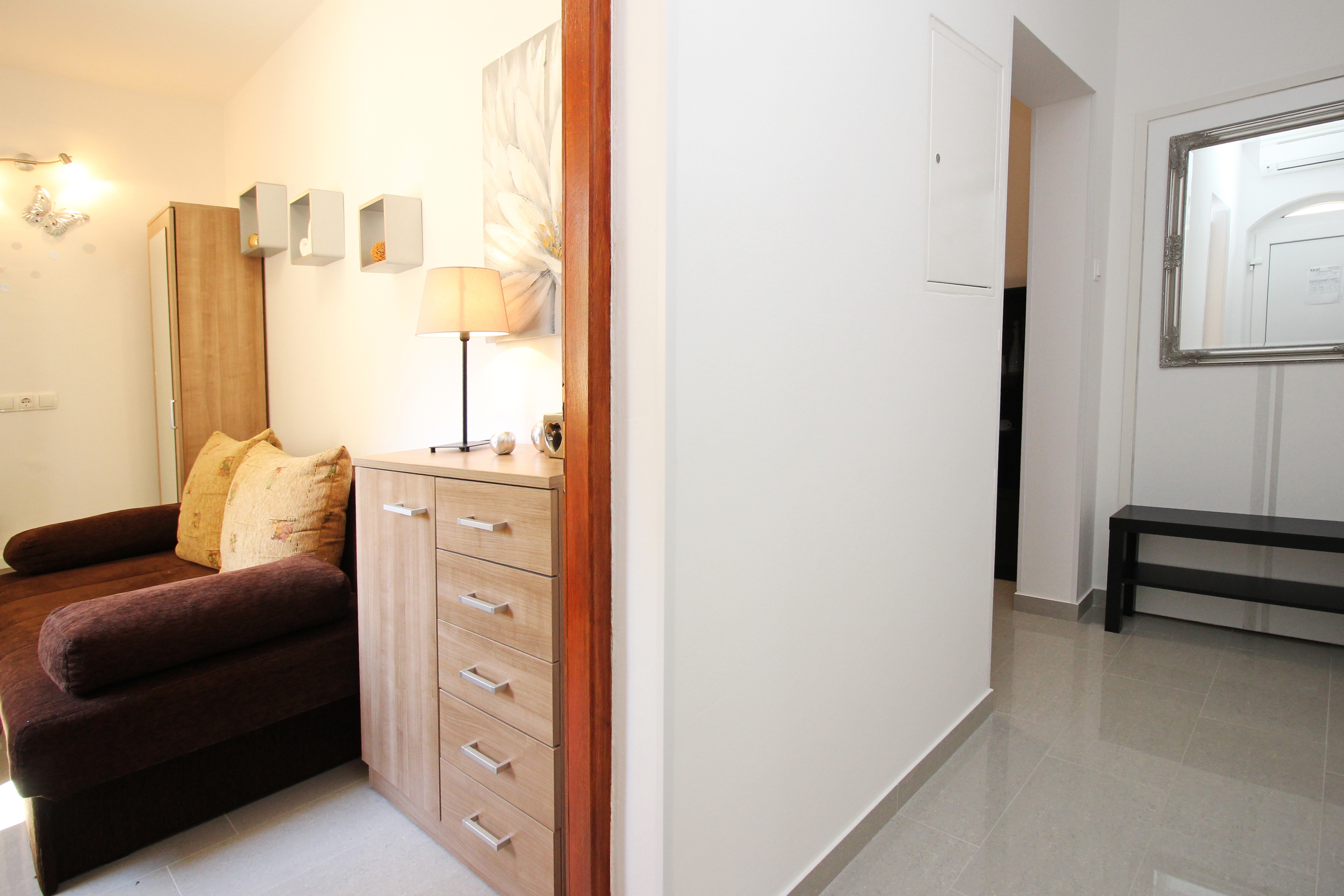 One bedroom apartment with terrace Baška, Krk  A-a