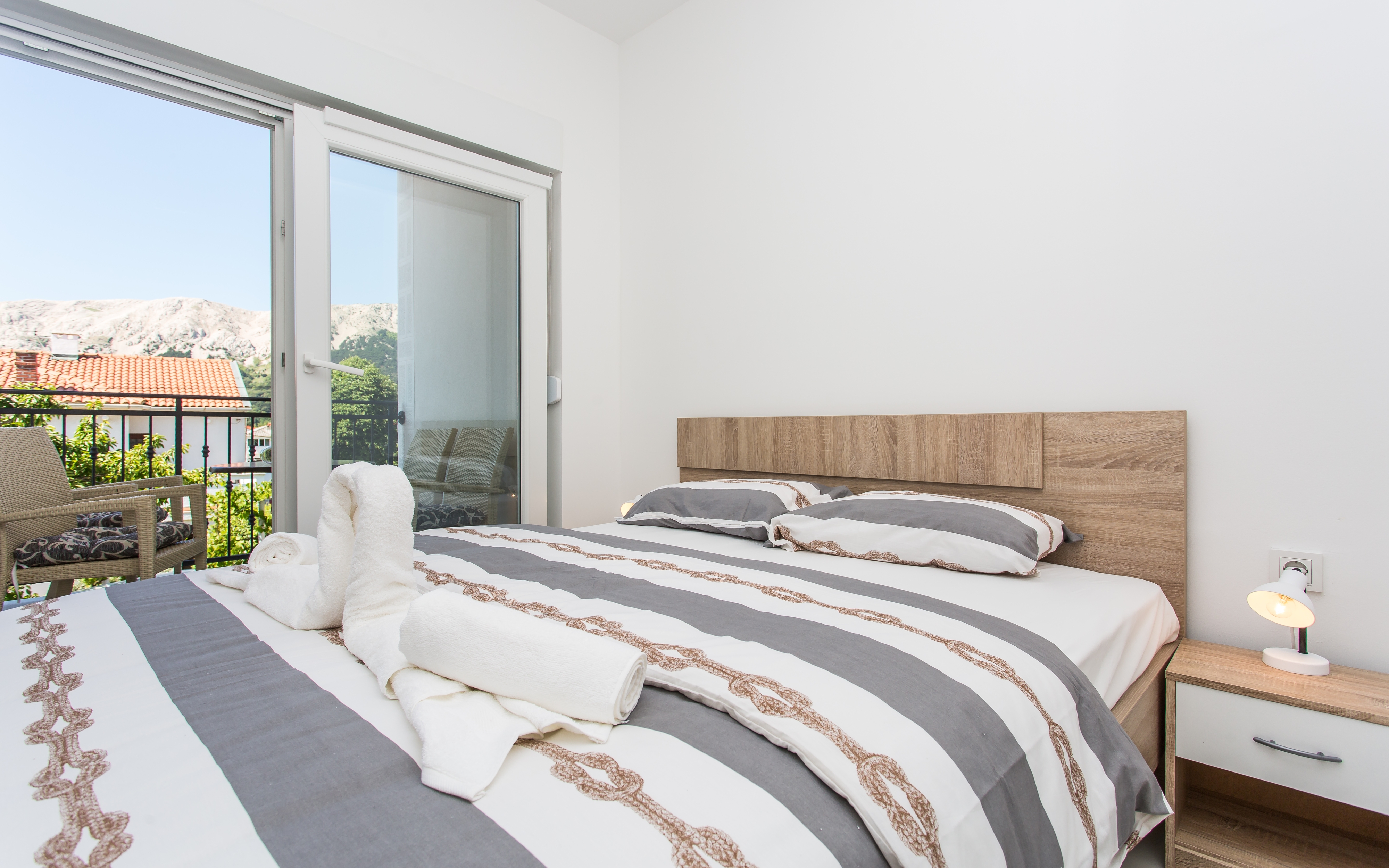 One bedroom apartment with terrace Baška, Krk  A-a