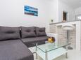 Baška, Гостиная в размещении типа apartment, доступный кондиционер и WiFi.