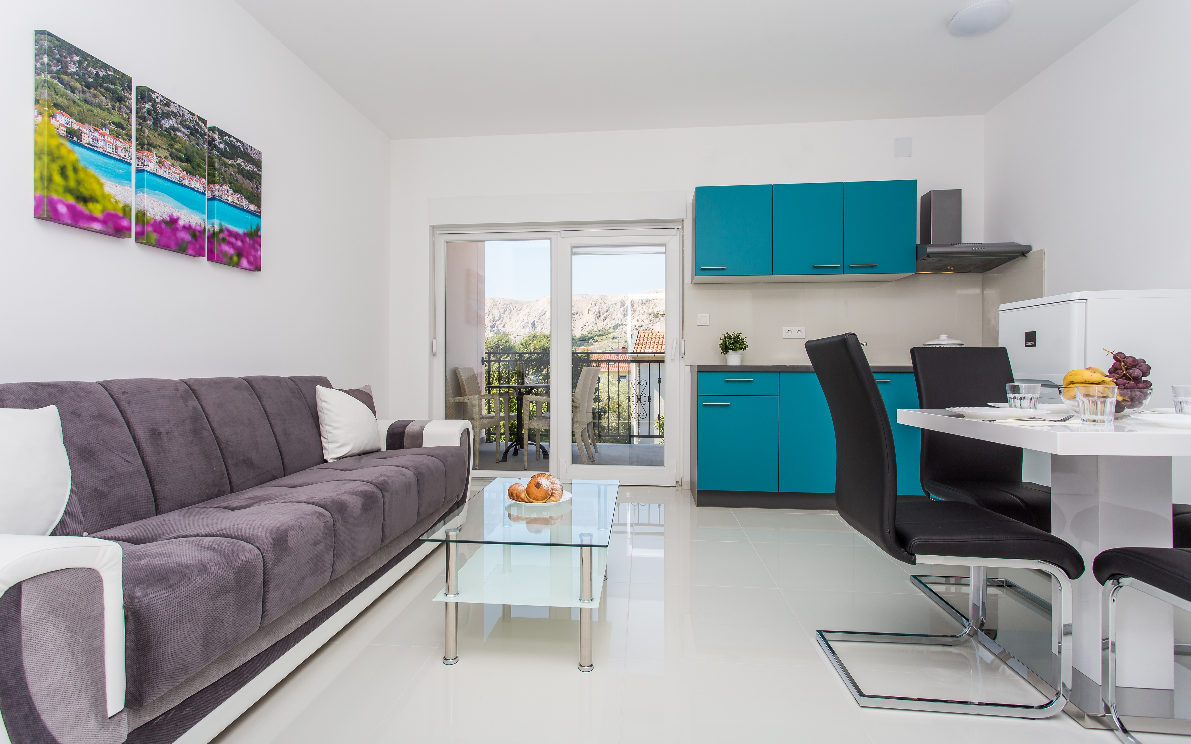 One bedroom apartment with terrace Baška, Krk (A-18808-b) One bedroom apartment with terrace Baška, Krk (A-18808-b)