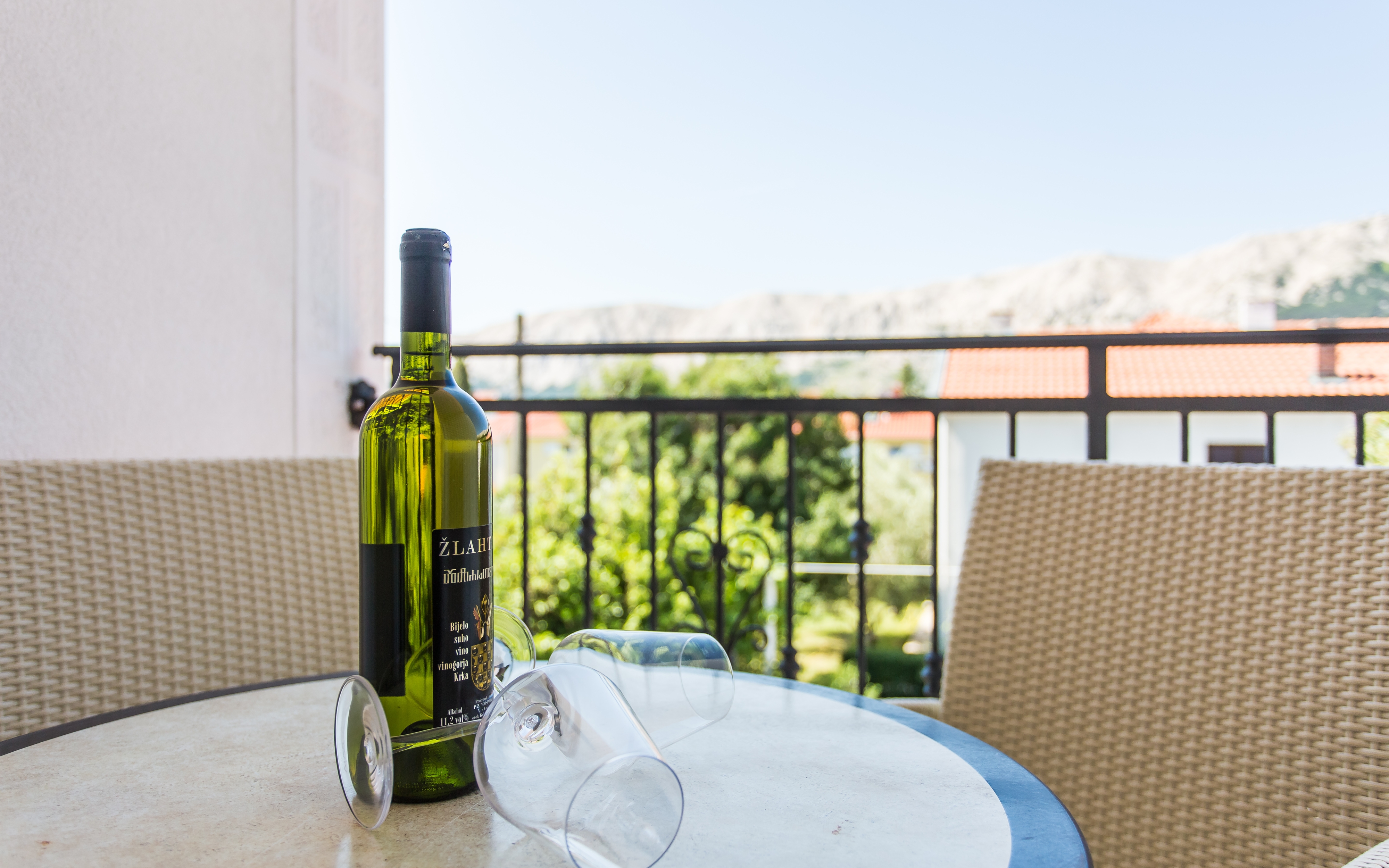 One bedroom apartment with terrace Baška, Krk  A-b