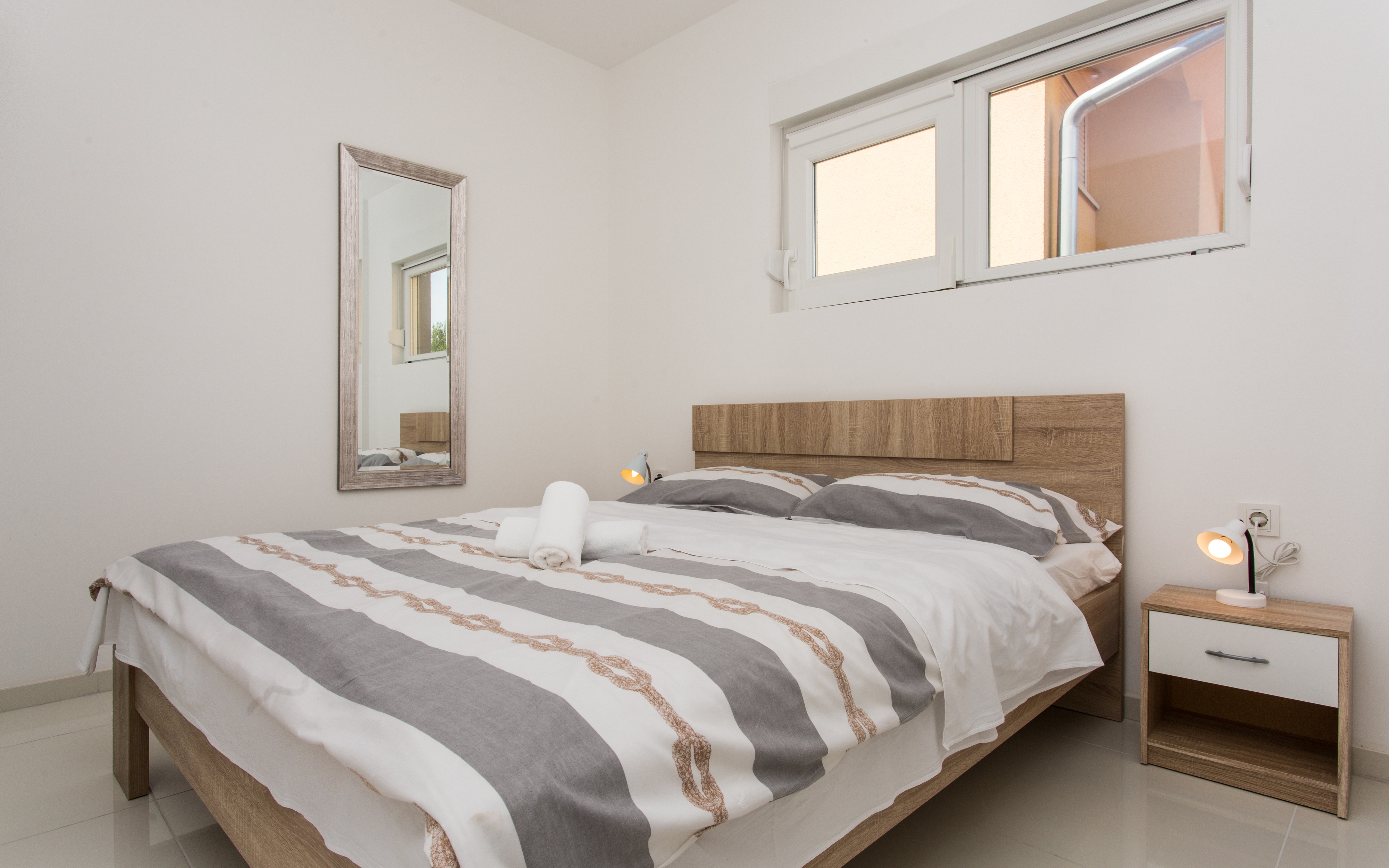 Two bedroom apartment with terrace Baška, Krk  A-d